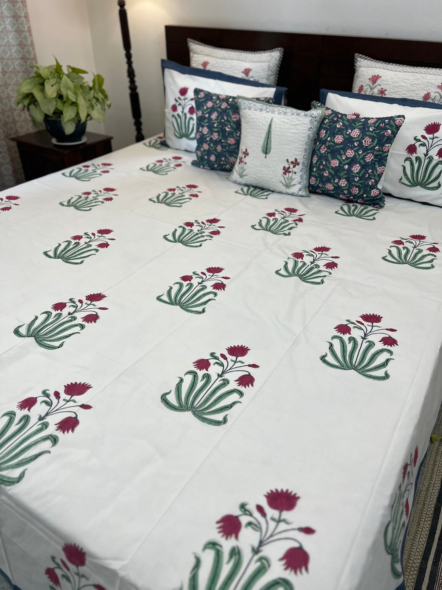 Royal Bedding | Hand Block Bedsheet
