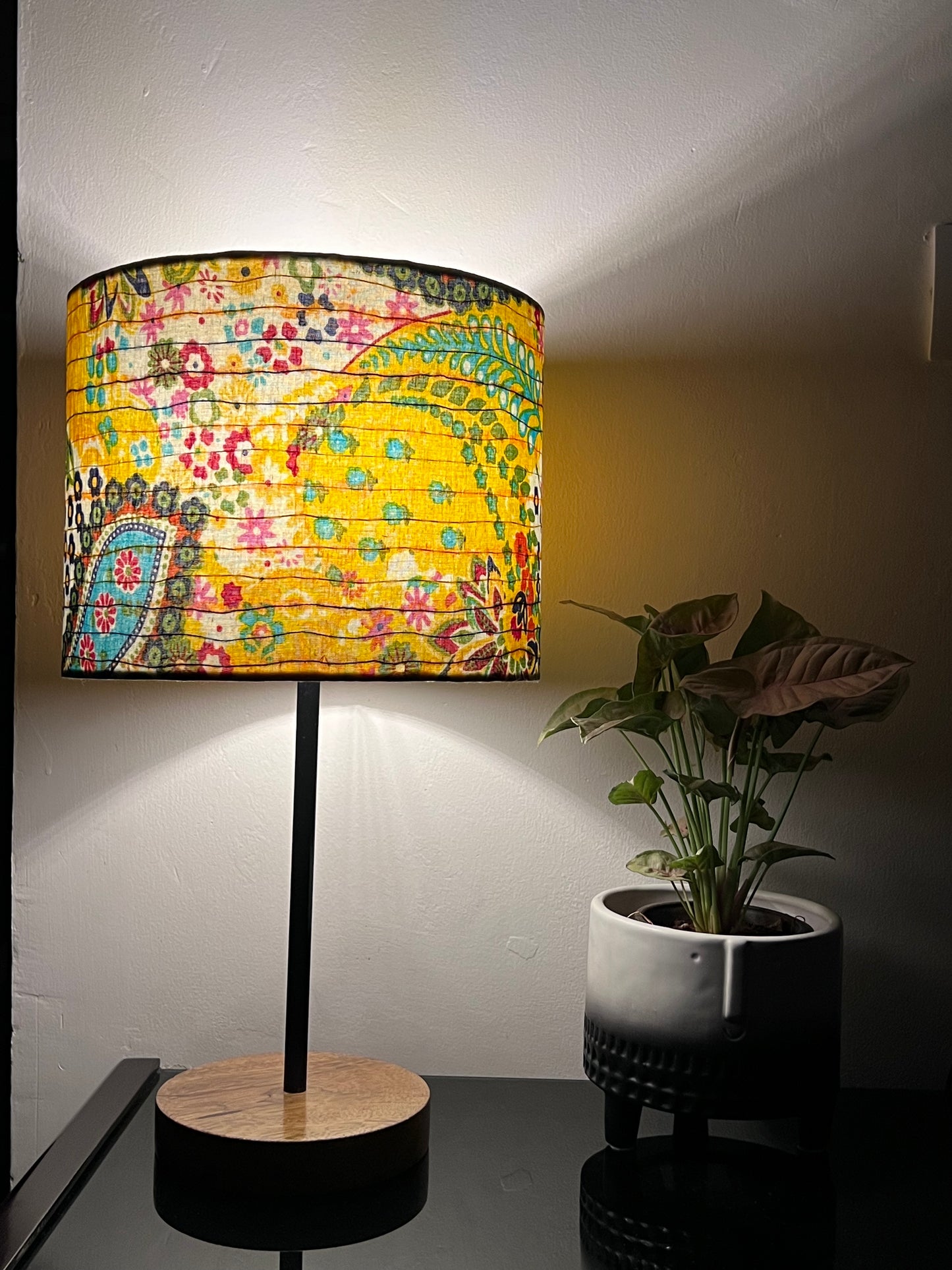 Lamp - Kantha | Dark Yellow