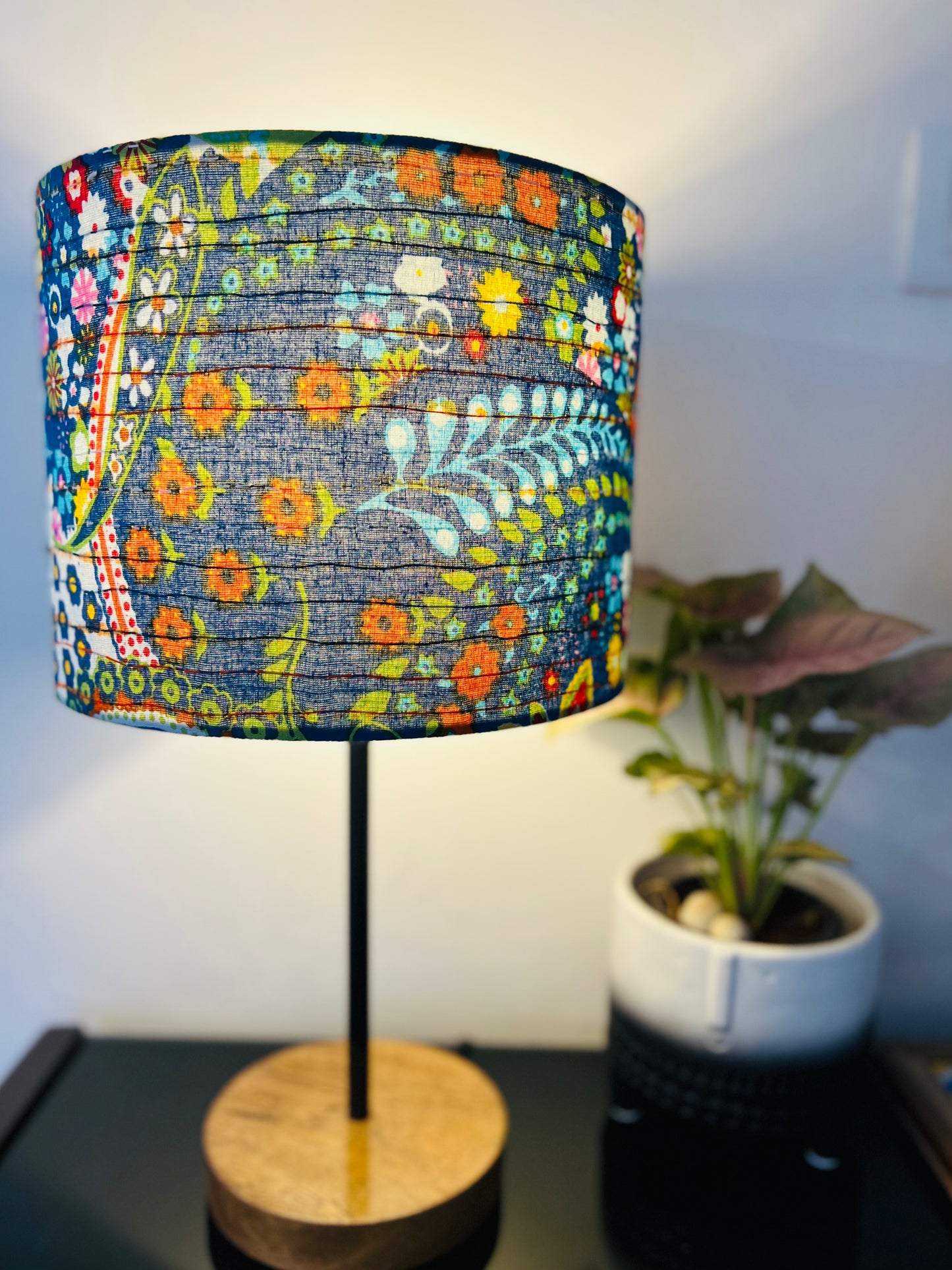 Lamp - Kantha | Dark Blue
