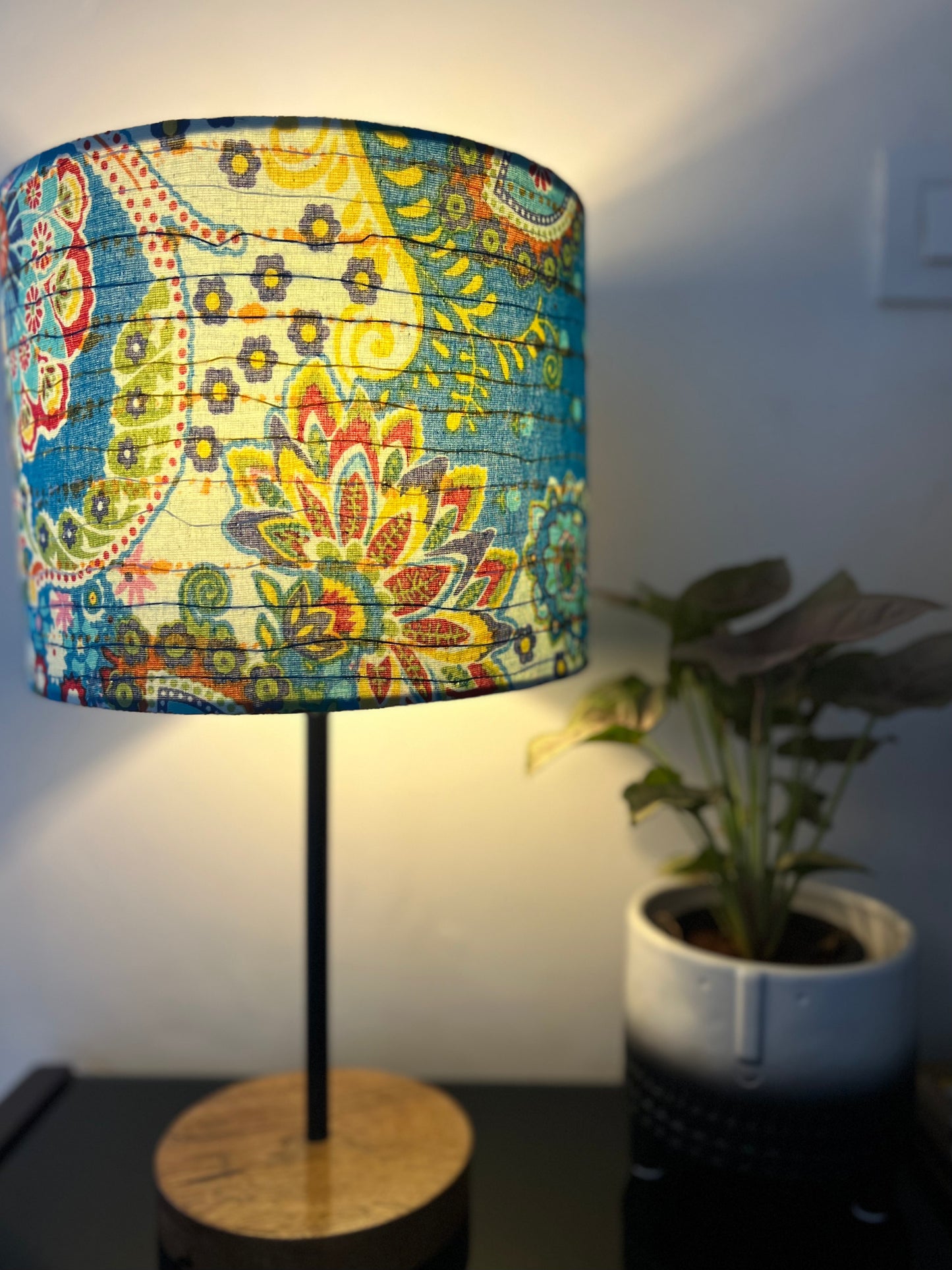 Lamp - Kantha | Blue