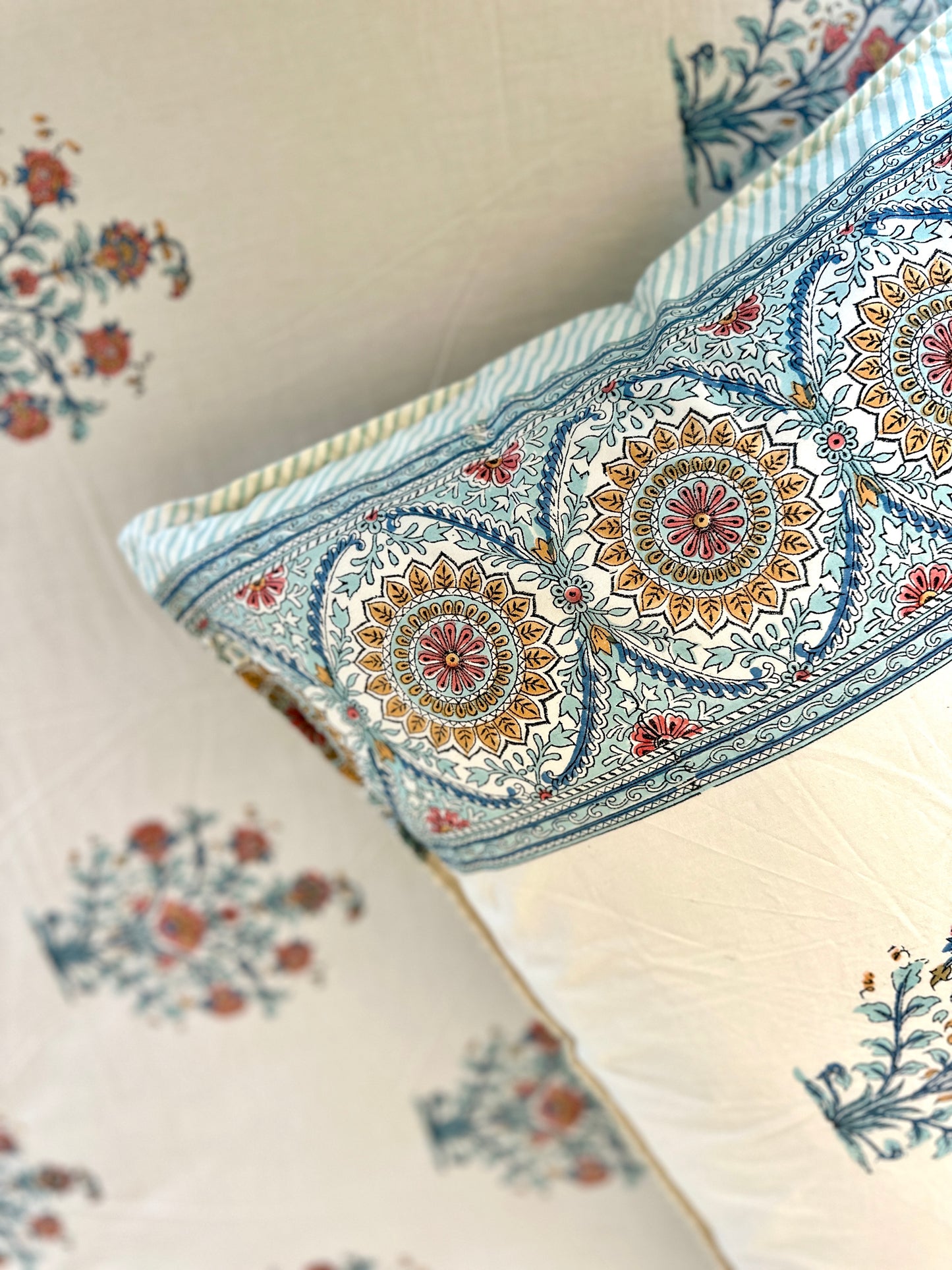Moroccan Mosaic | Hand Block Bedsheet