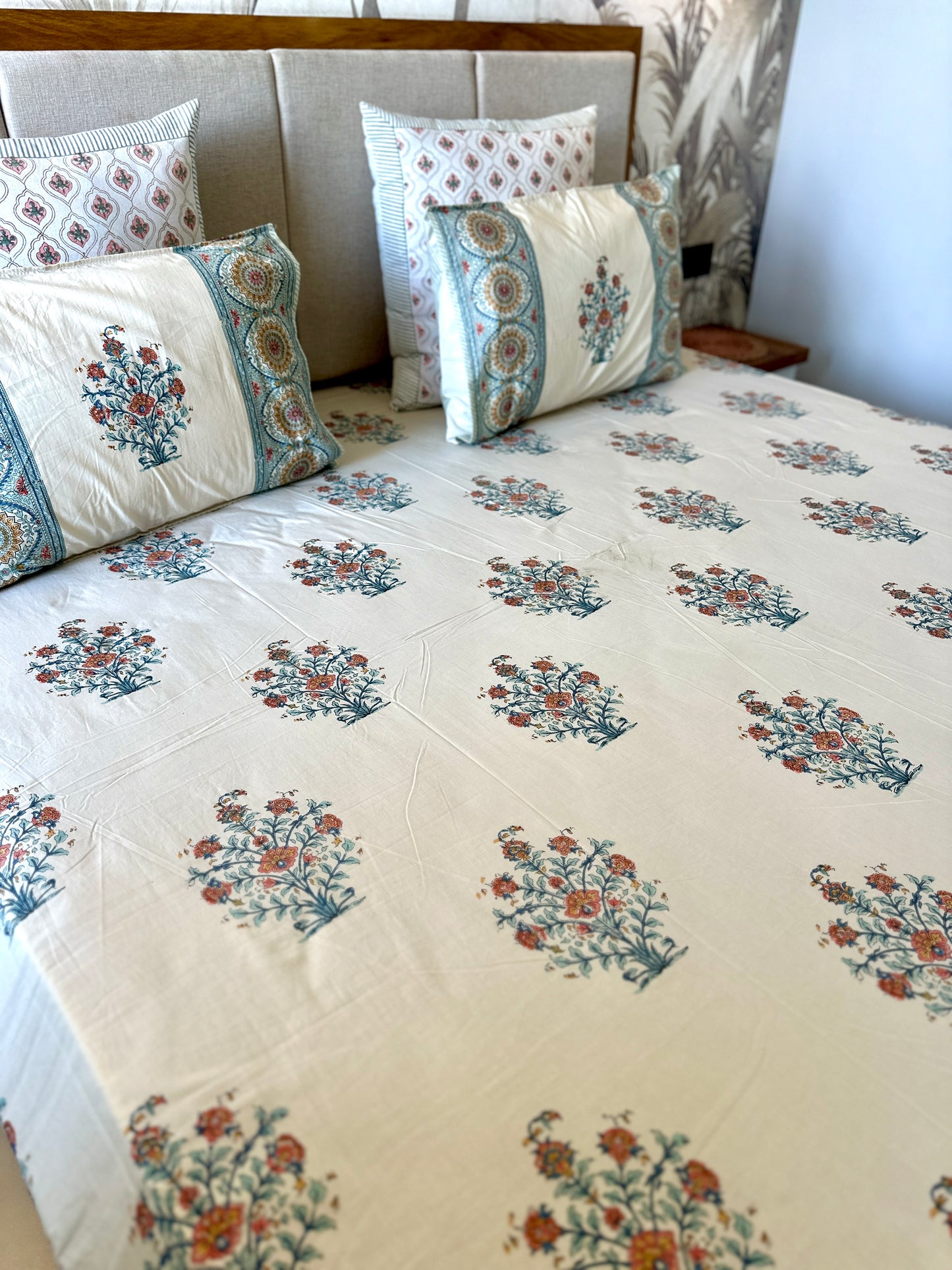 Moroccan Mosaic | Hand Block Bedsheet