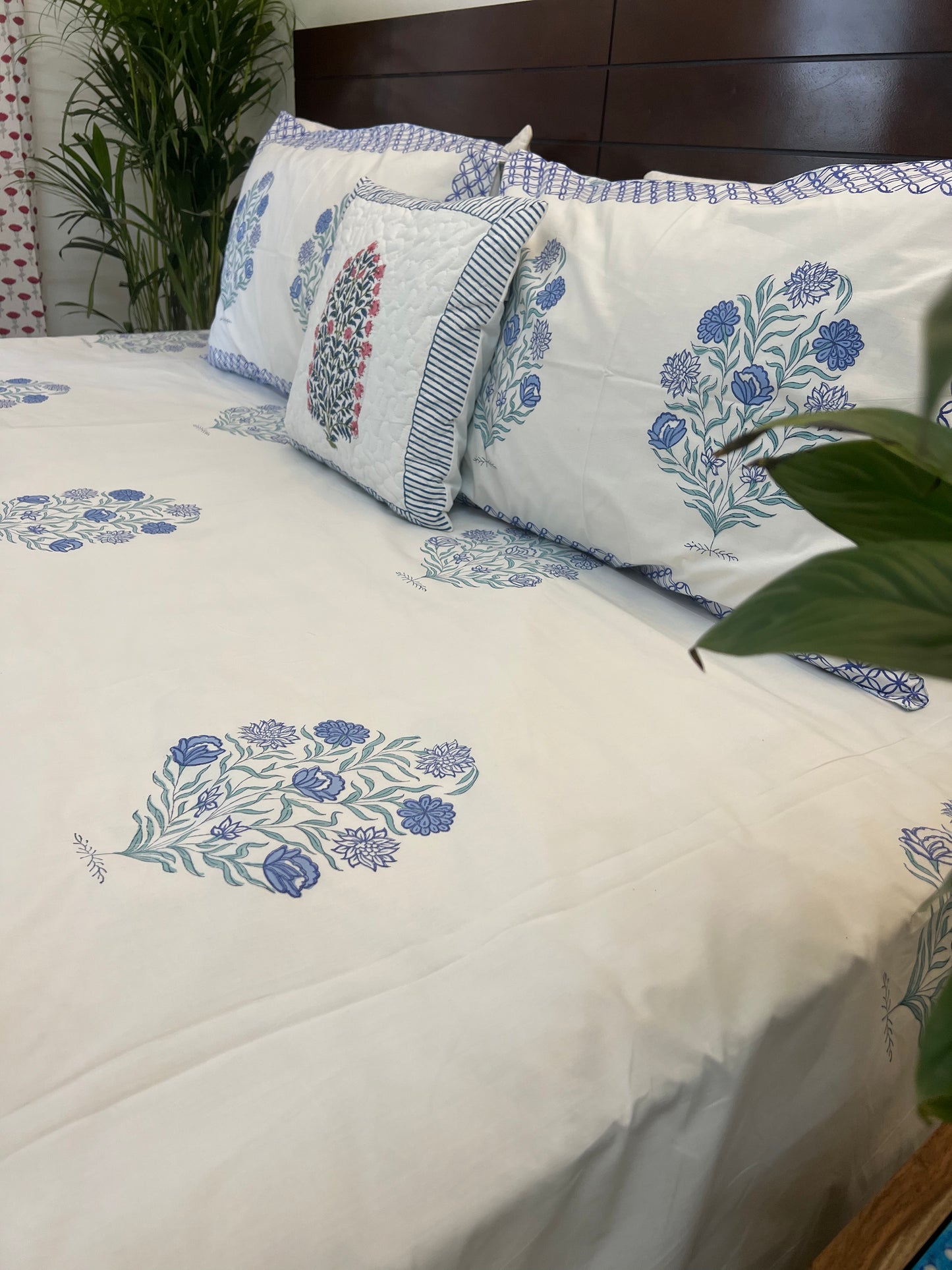 Neil | Hand Block Bedsheet