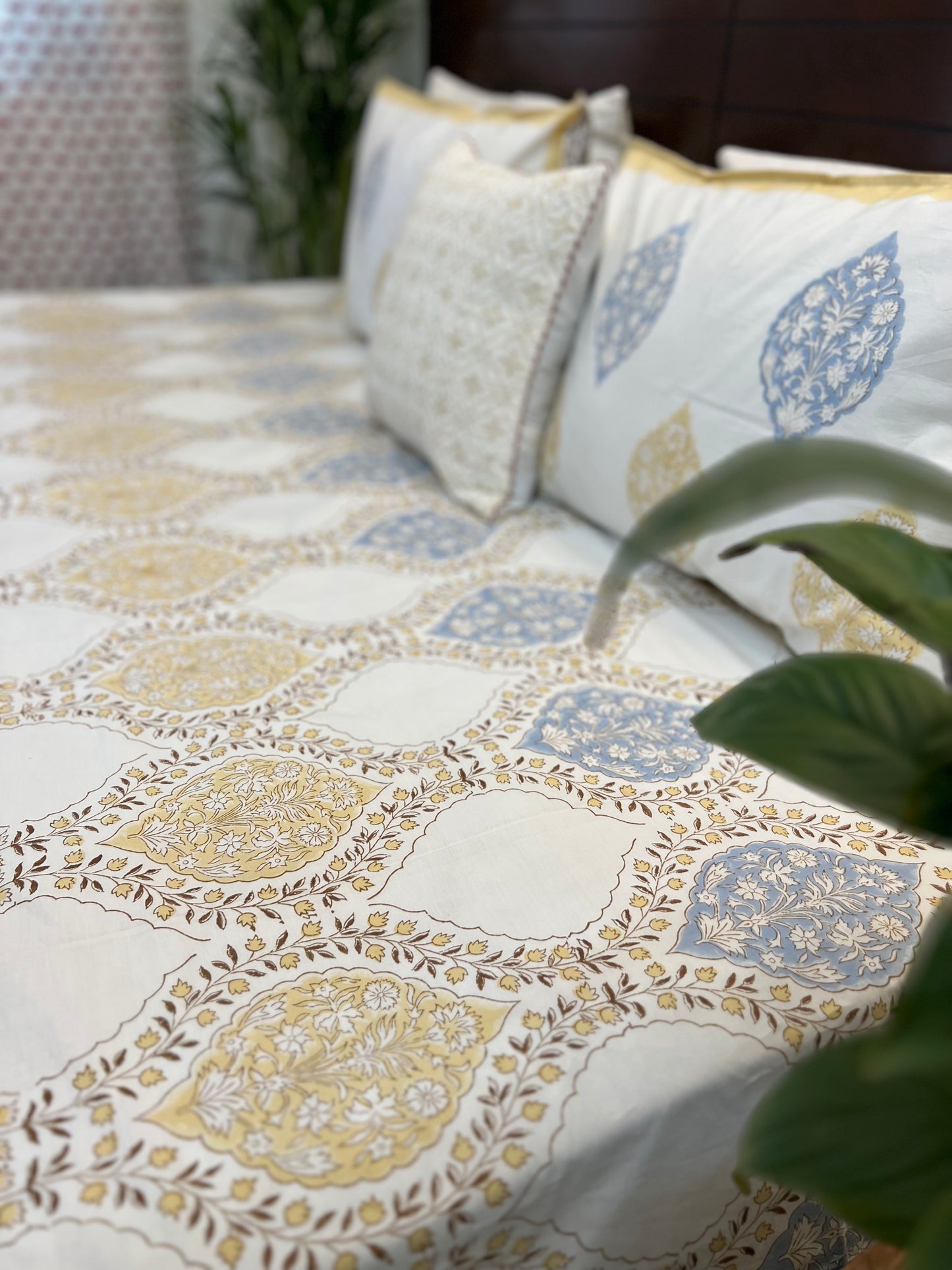 Ruhani | Hand Block Bedsheet