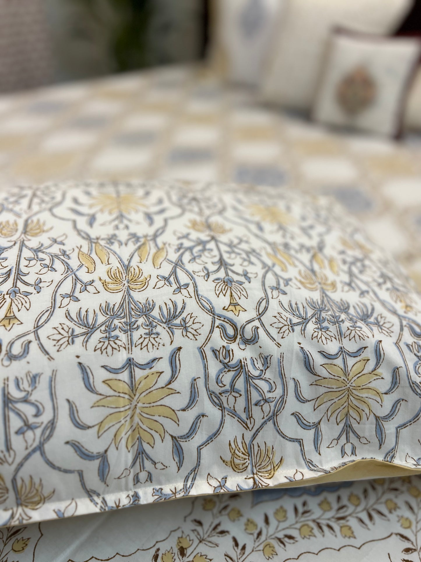 Ruhani | Hand Block Bedsheet