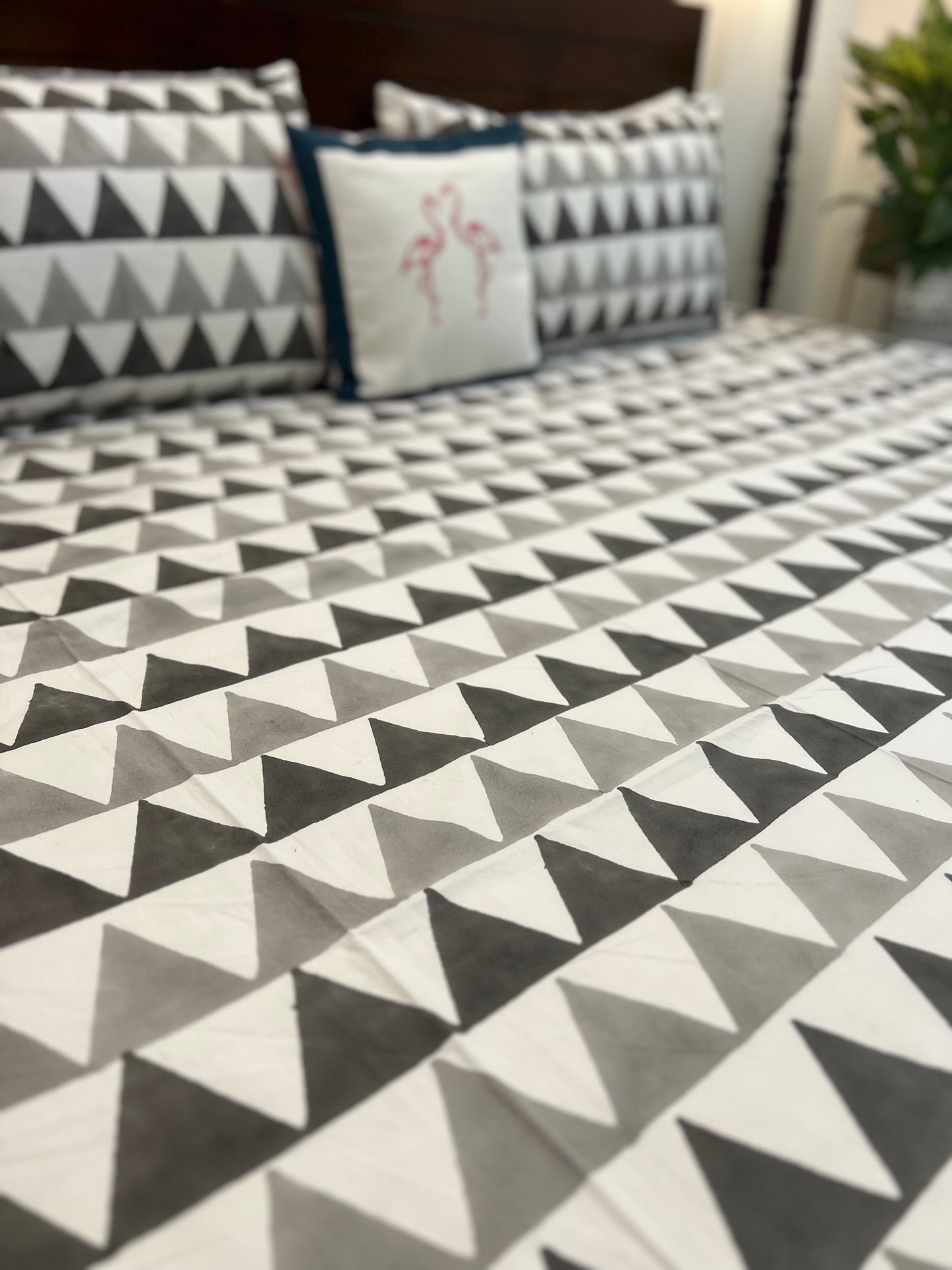 The Pattern | Hand Block Bedsheet