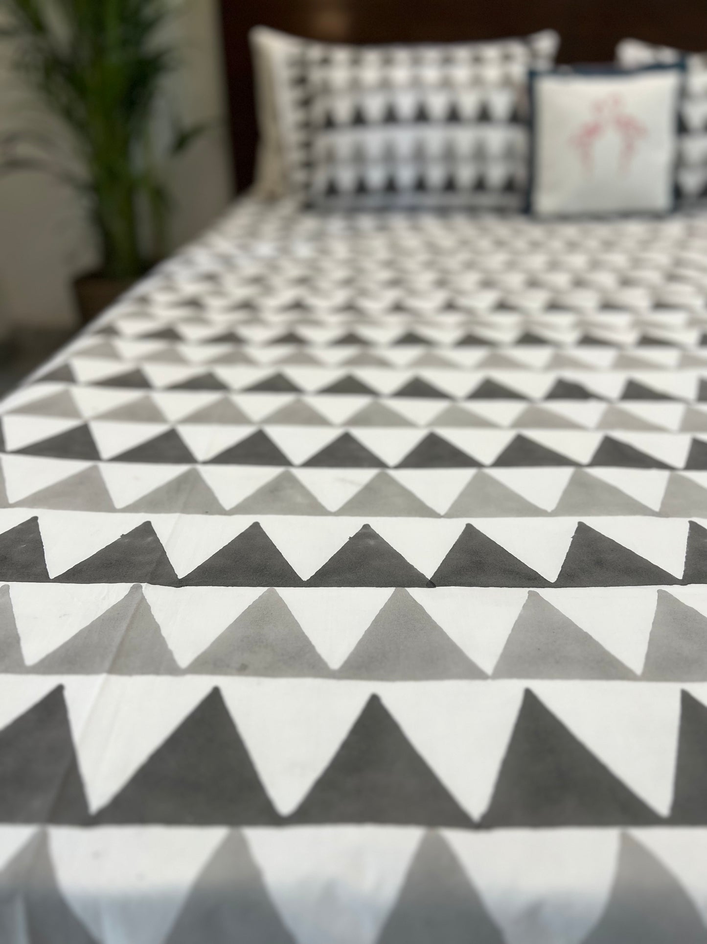 The Pattern | Hand Block Bedsheet