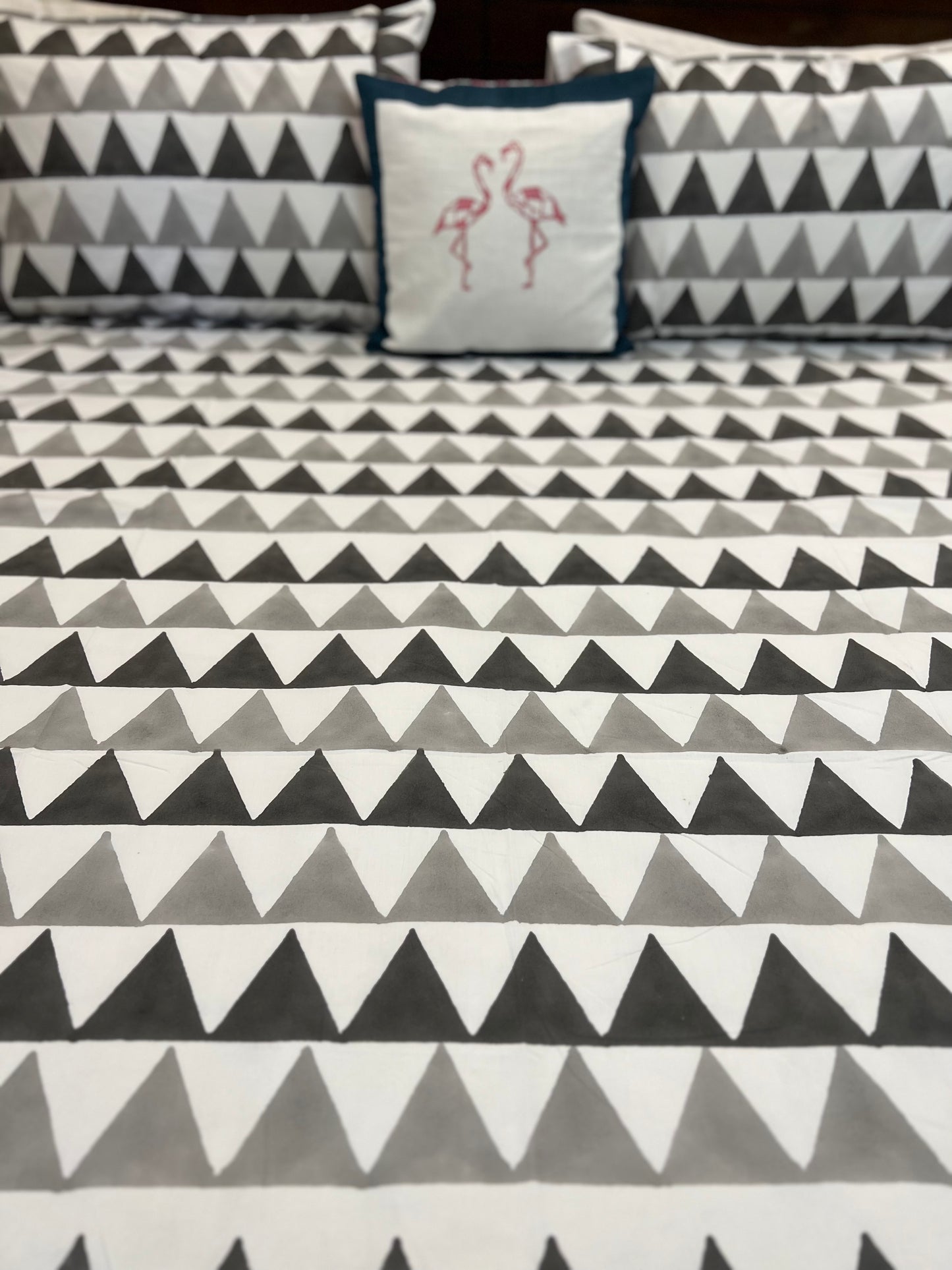 The Pattern | Hand Block Bedsheet