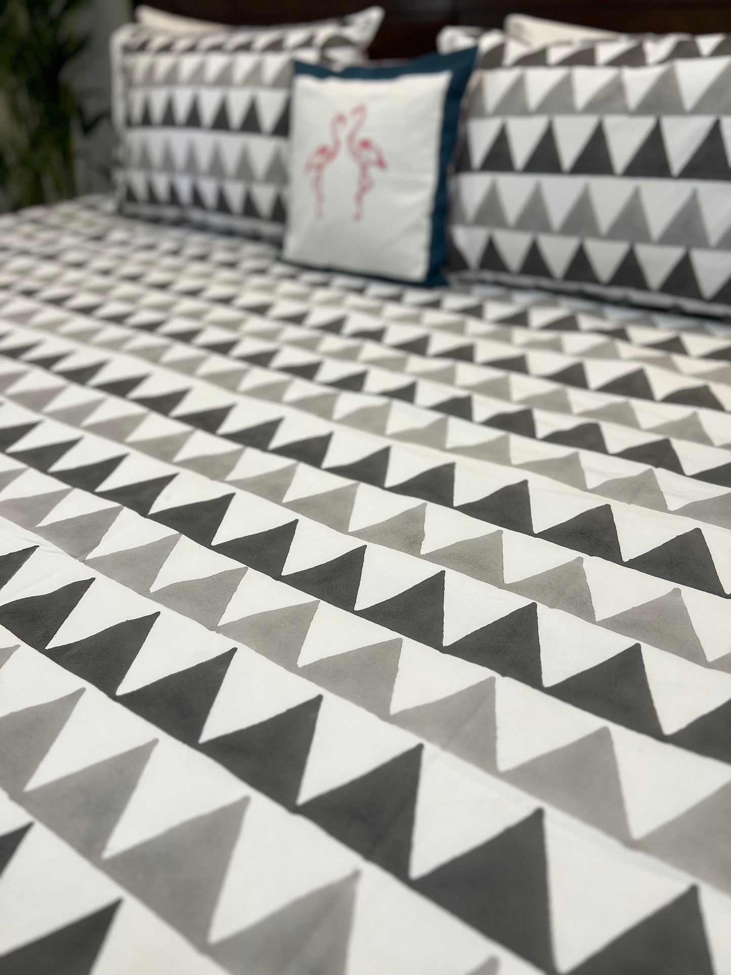 The Pattern | Hand Block Bedsheet