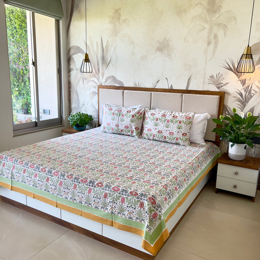 Impressions | Hand Block Bedsheet