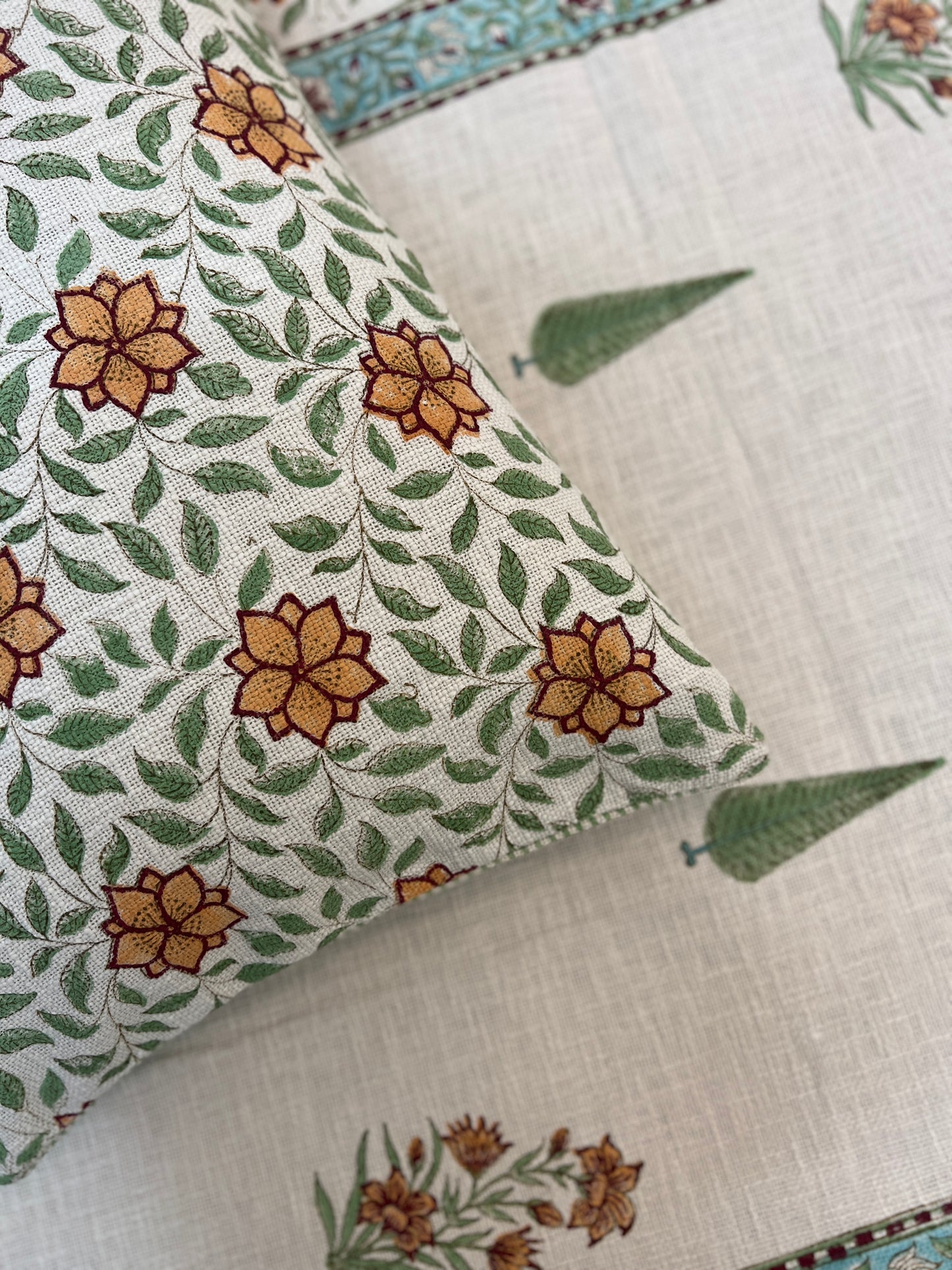 TNT Bedcover | King Size | Hand Block | Nazaha