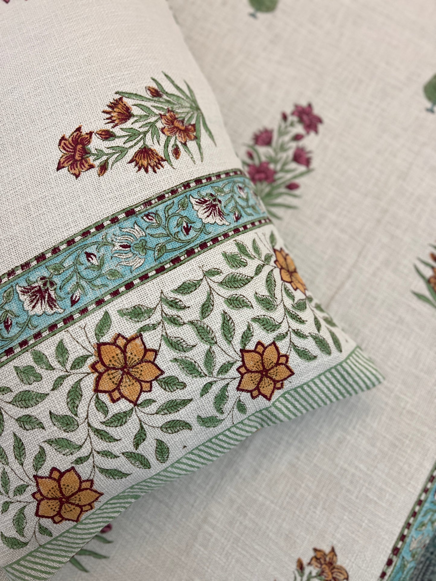 TNT Bedcover | King Size | Hand Block | Nazaha