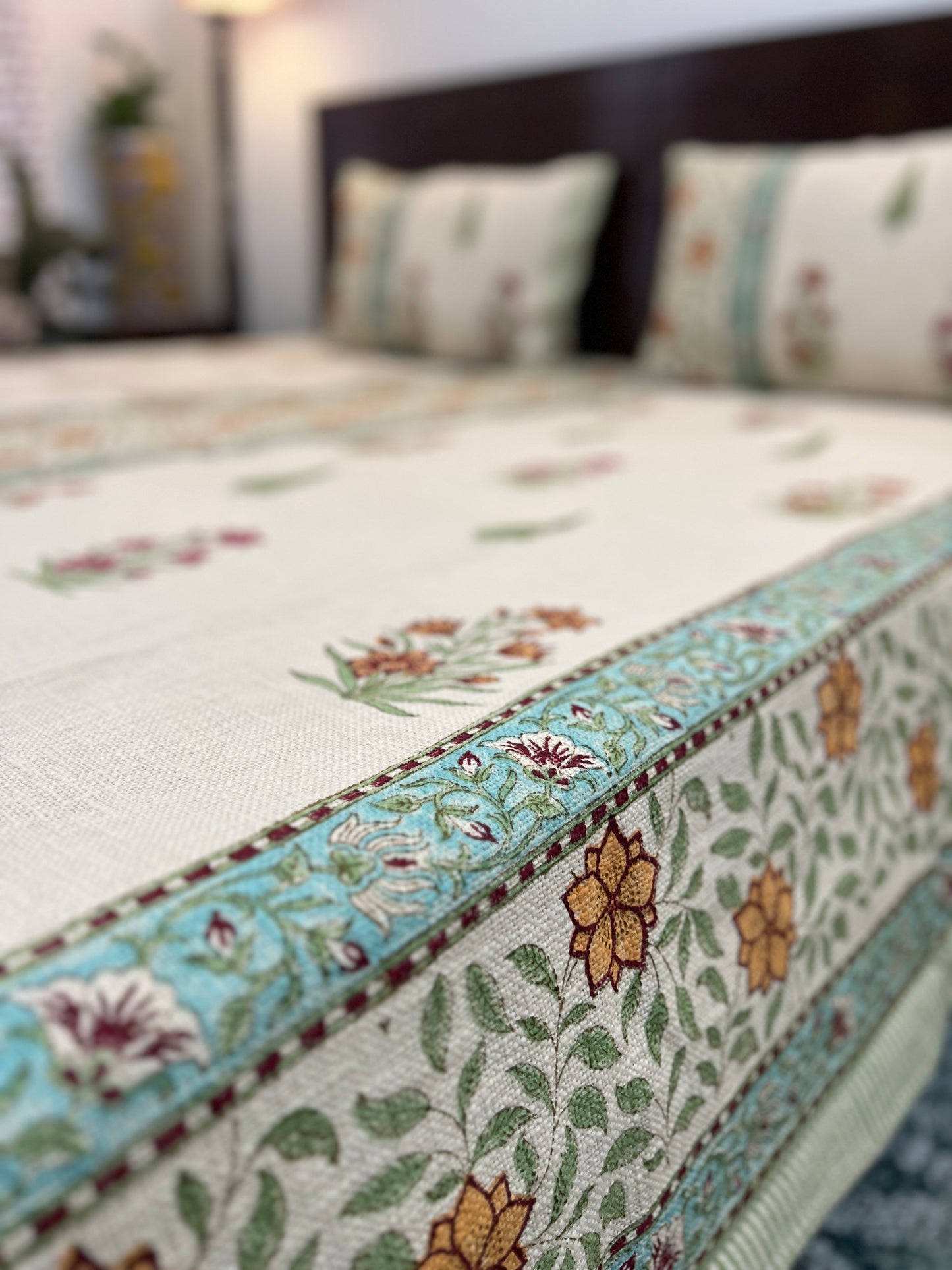 TNT Bedcover | King Size | Hand Block | Nazaha