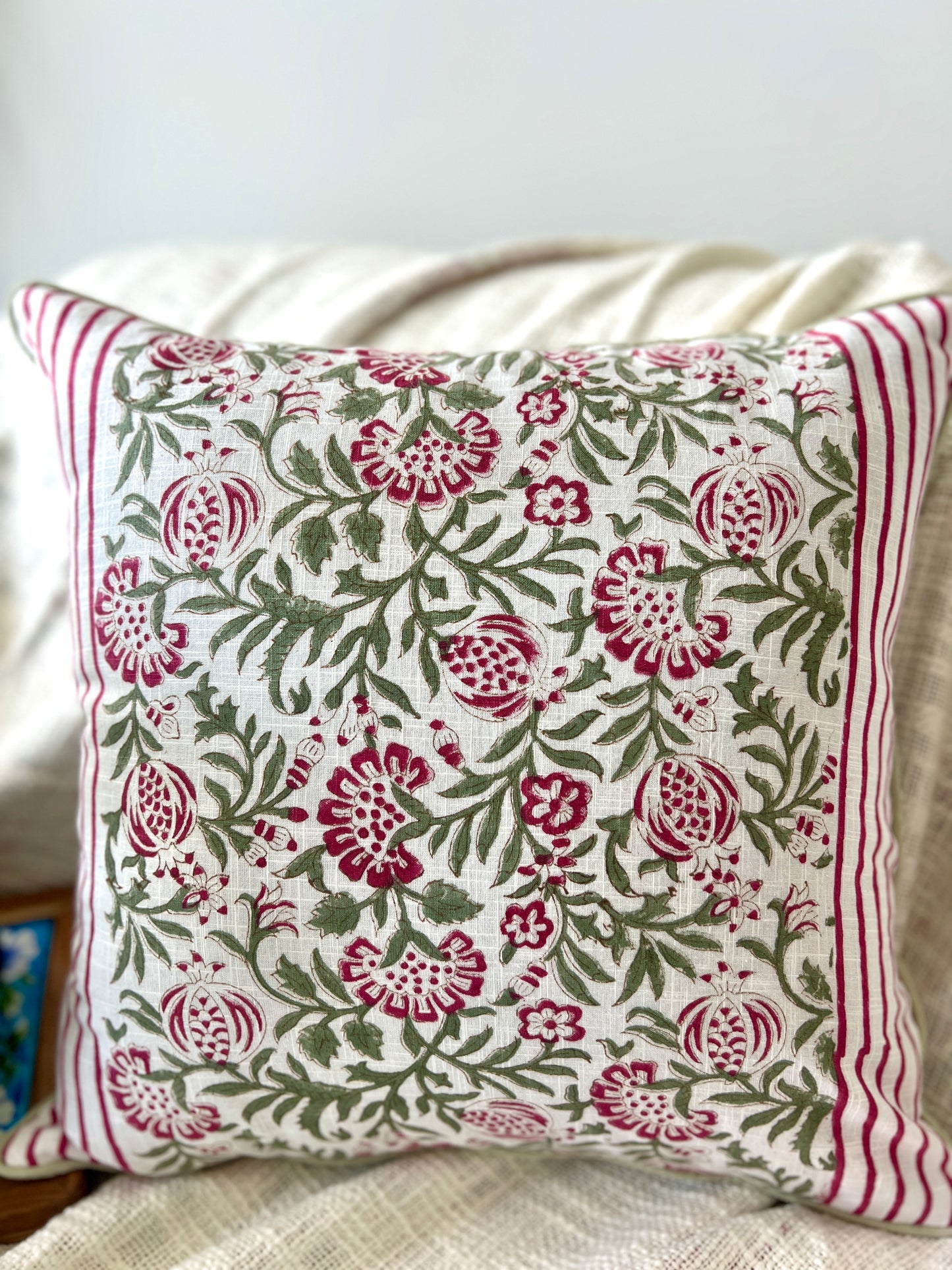 Pair | Slub Cushion Cover | 16*16 Inches | Timeless Textures