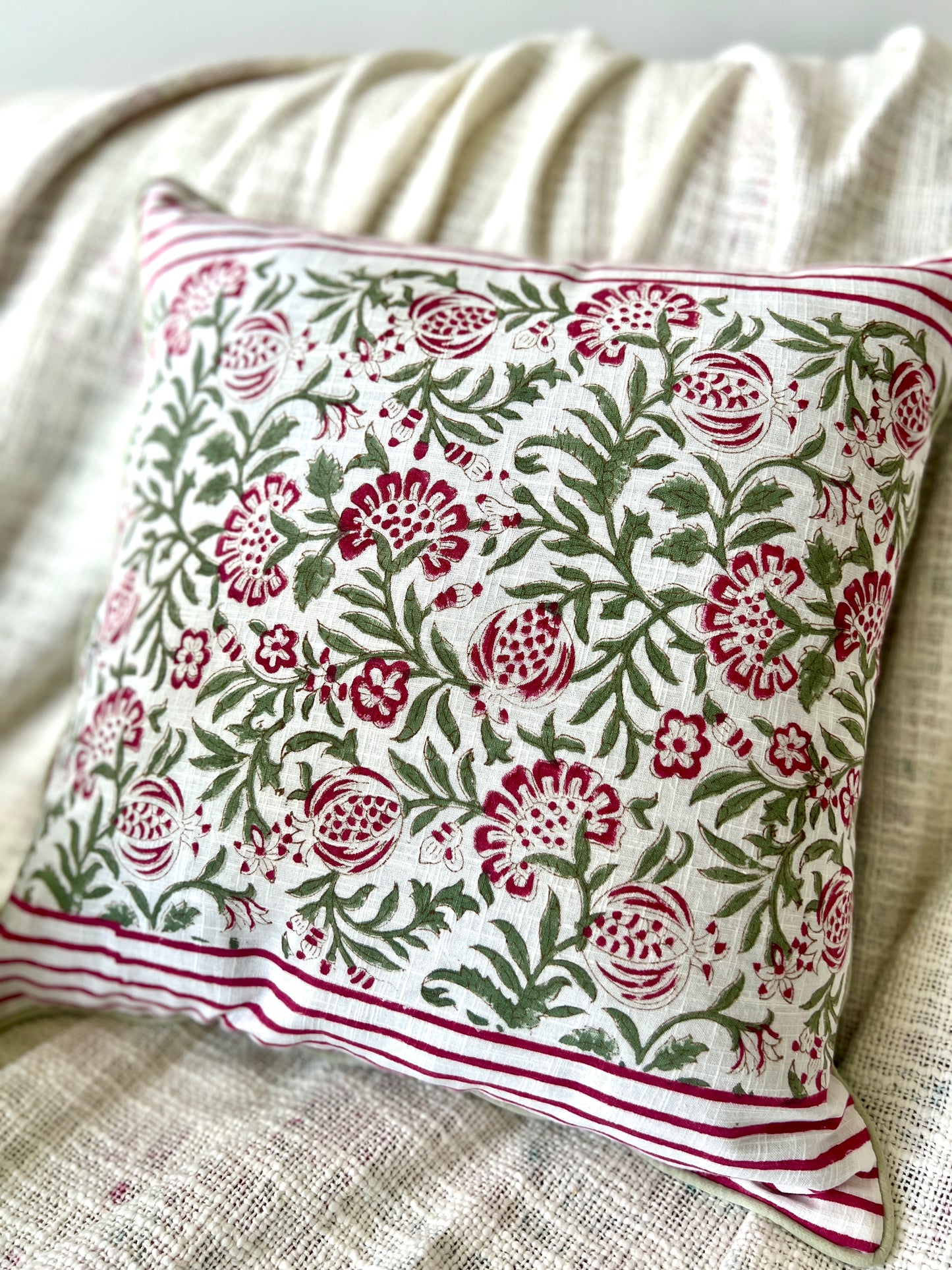 Pair | Slub Cushion Cover | 16*16 Inches | Timeless Textures