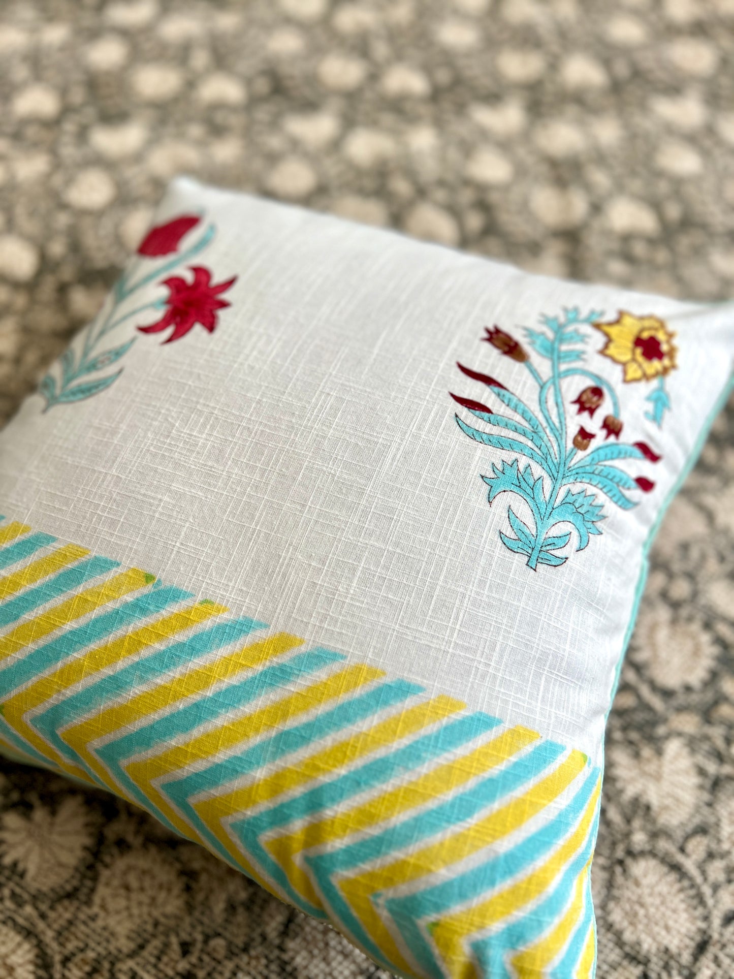 Pair | Slub Cushion Cover | 16*16 Inches | Zen Zone