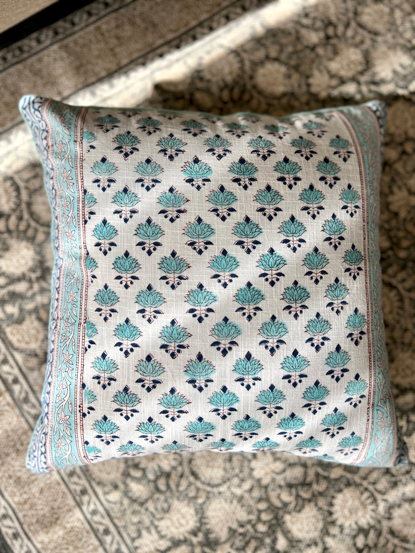 Pair | Slub Cushion Cover | 16*16 Inches | Bootiyan