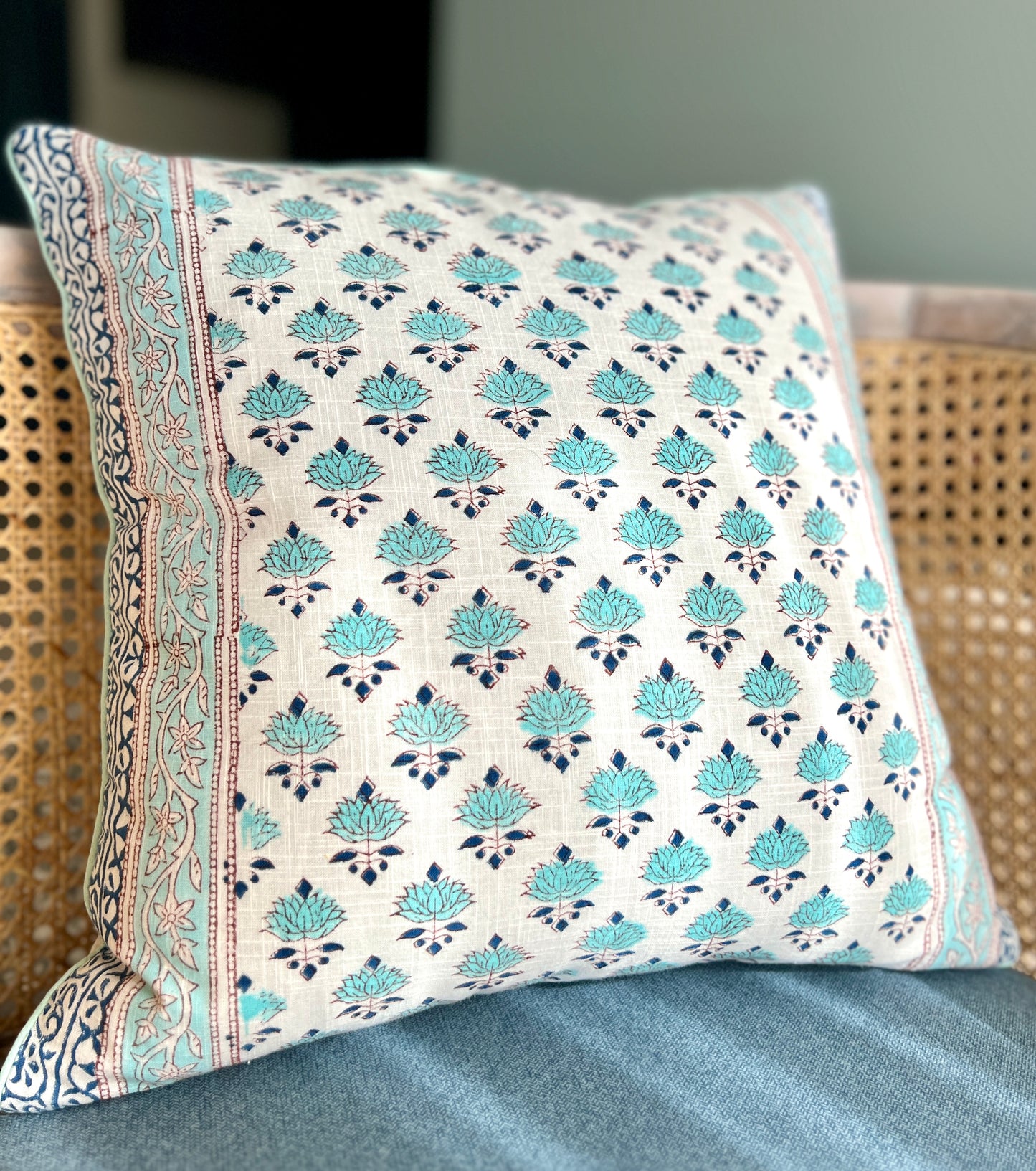 Pair | Slub Cushion Cover | 16*16 Inches | Bootiyan