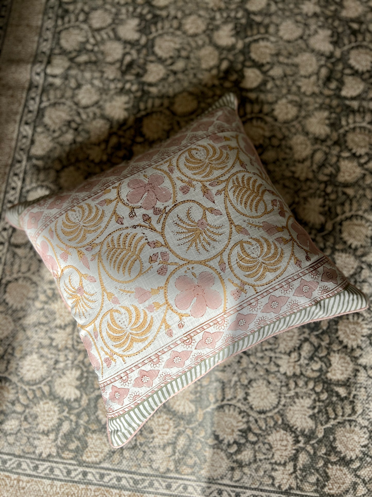 Pair | Slub Cushion Cover | 16*16 Inches | Dreamy Dusk