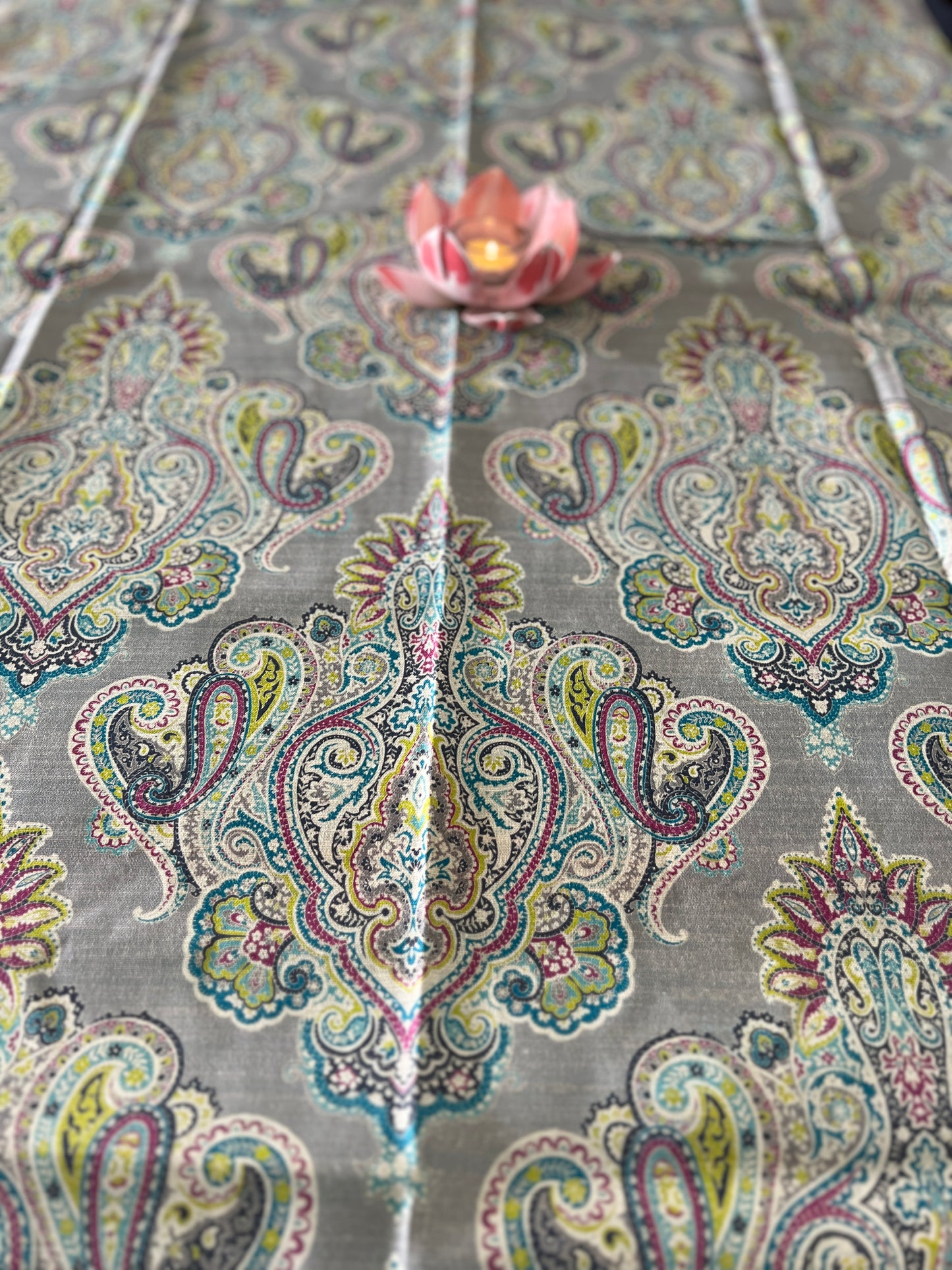 Table Cover | 4 Seater | 44*67 Inches | Blissful Blooms