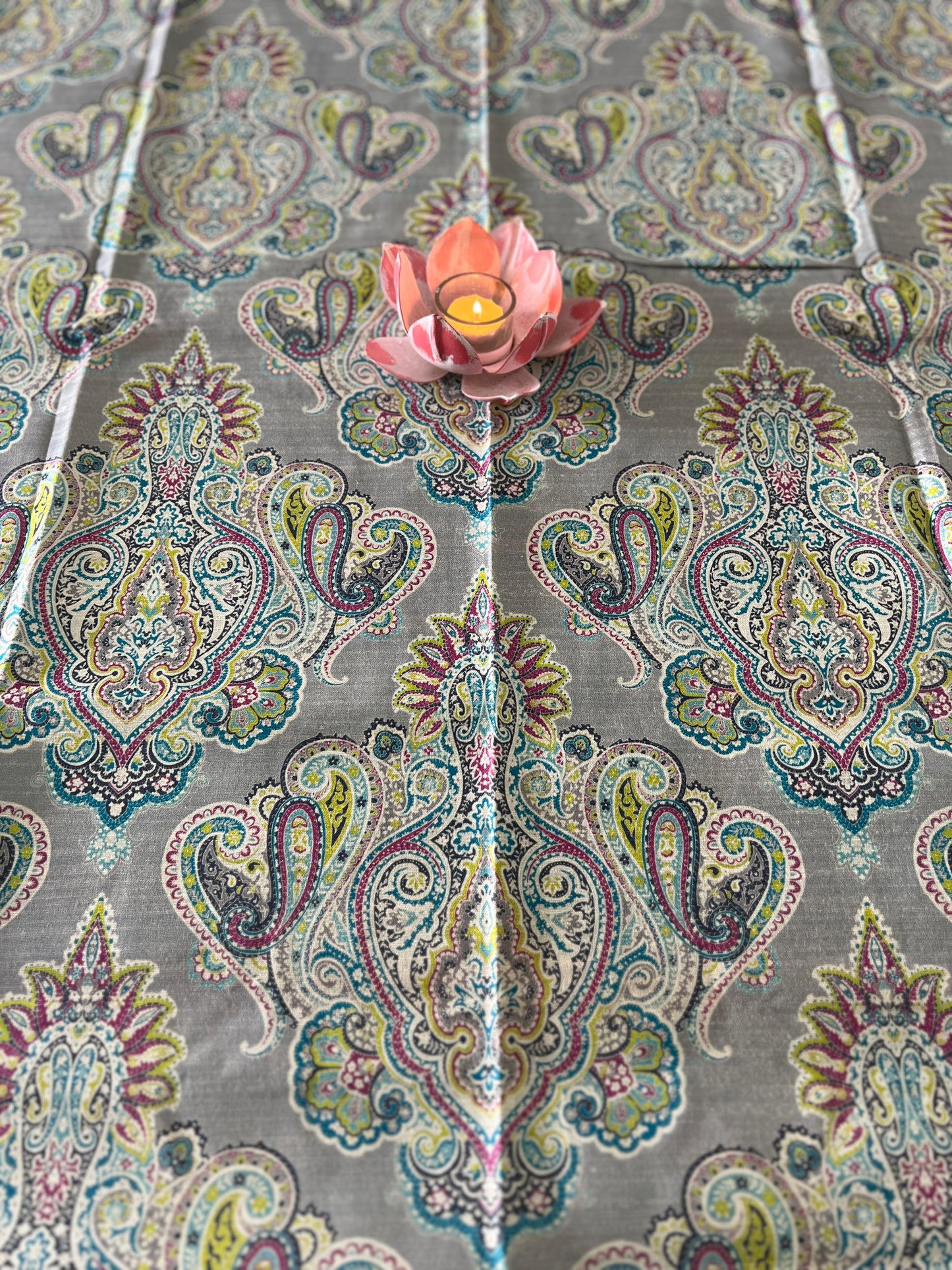 Table Cover | 4 Seater | 44*67 Inches | Blissful Blooms