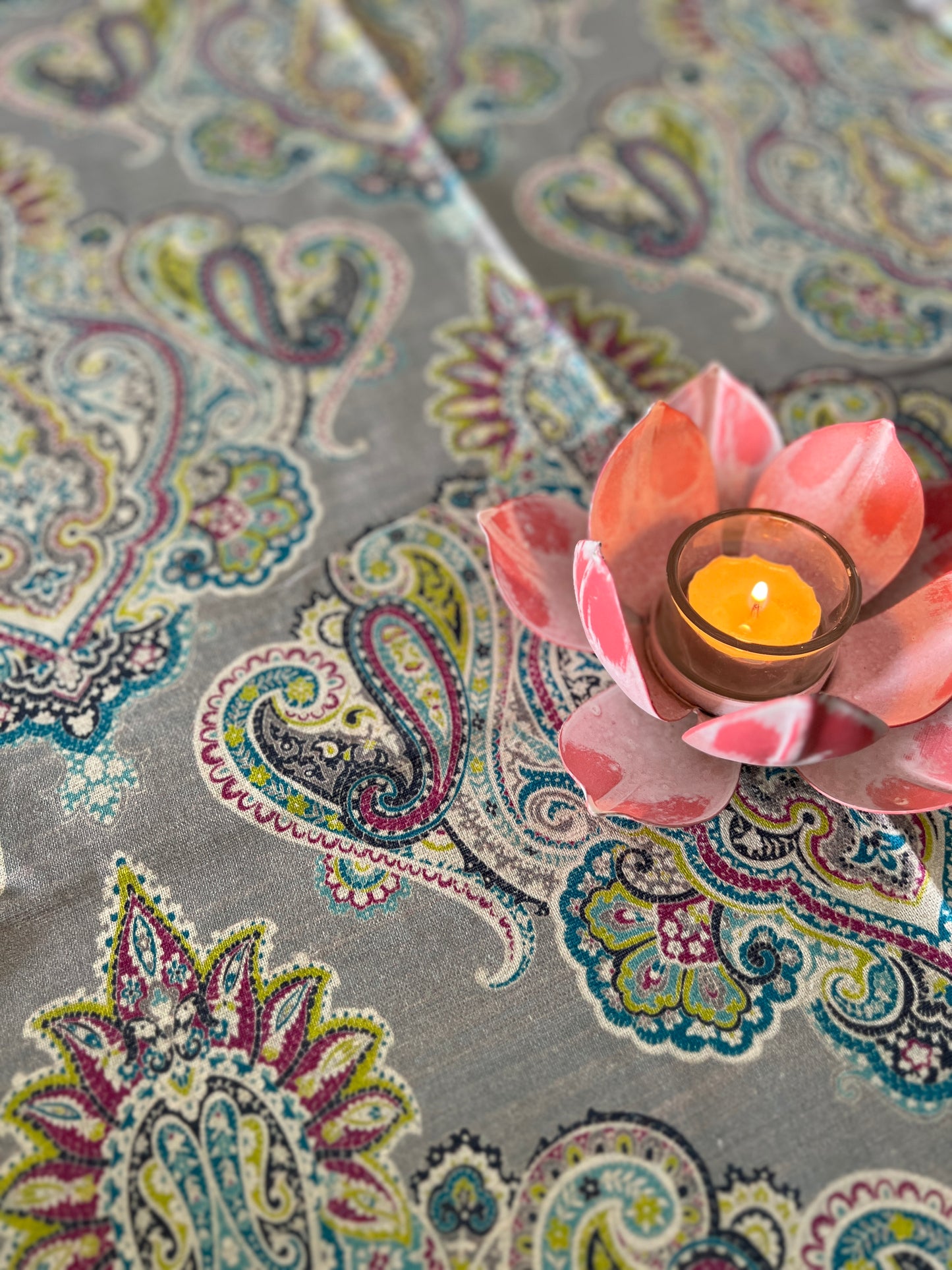 Table Cover | 4 Seater | 44*67 Inches | Blissful Blooms