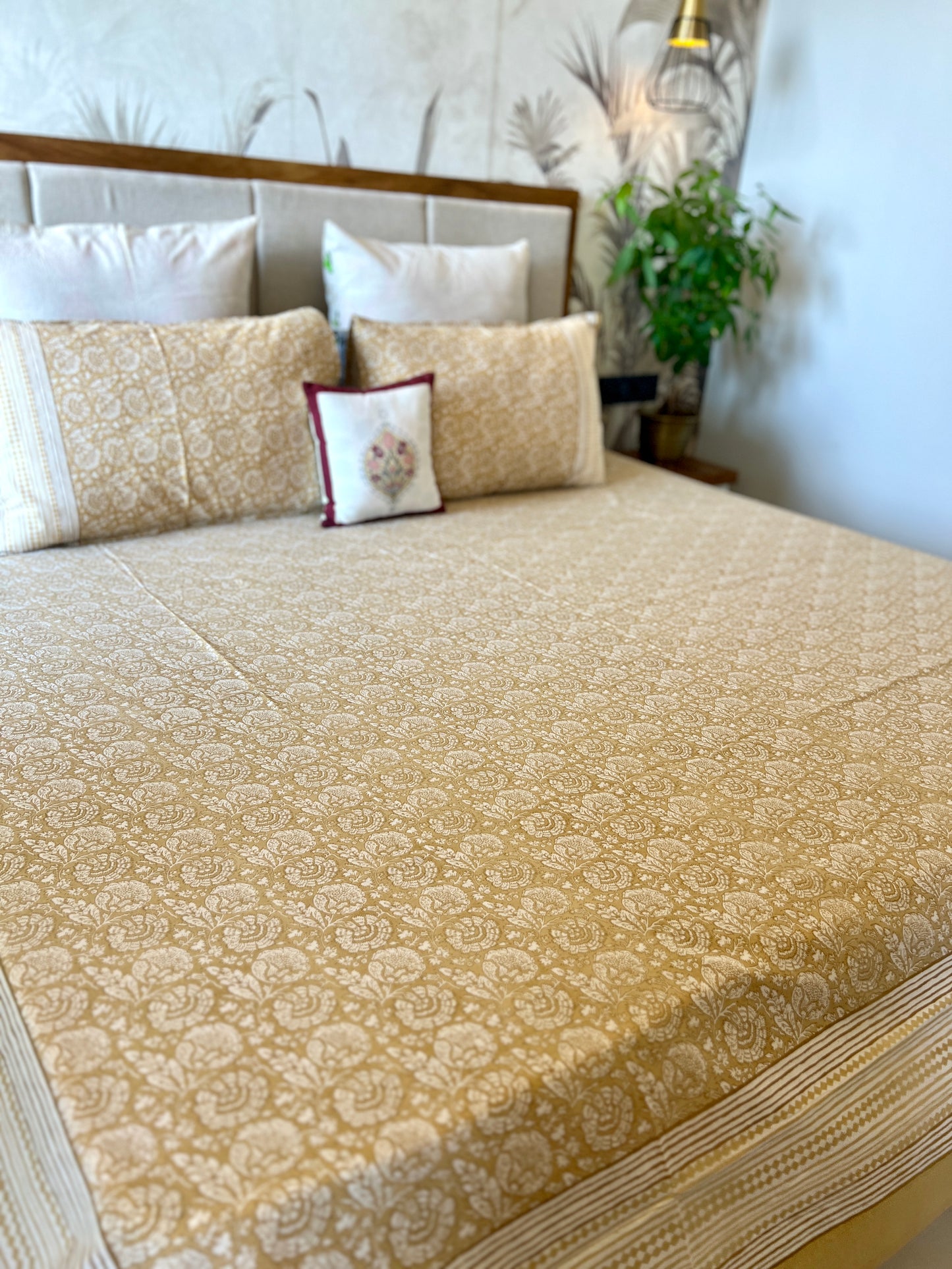 King Size | 90*108 Inches | Lemon Sorbet