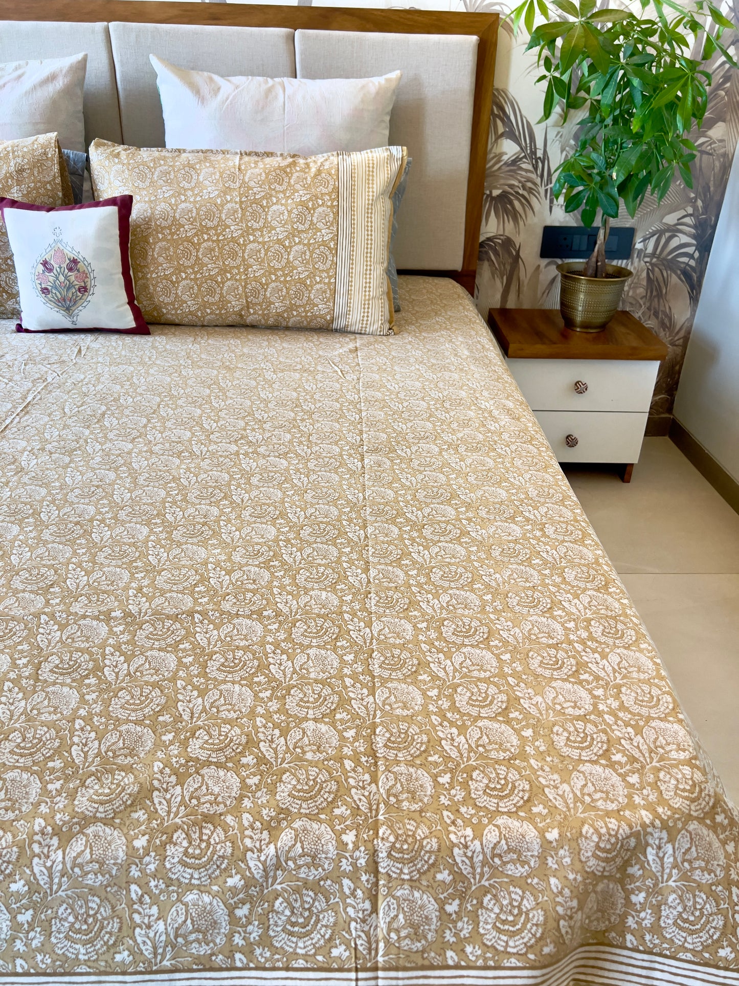 King Size | 90*108 Inches | Lemon Sorbet