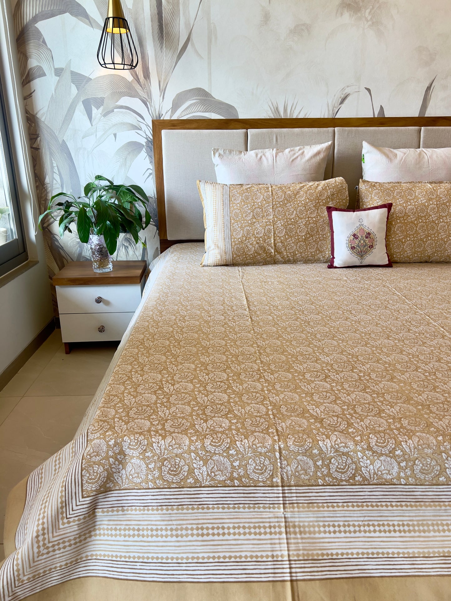 King Size | 90*108 Inches | Lemon Sorbet