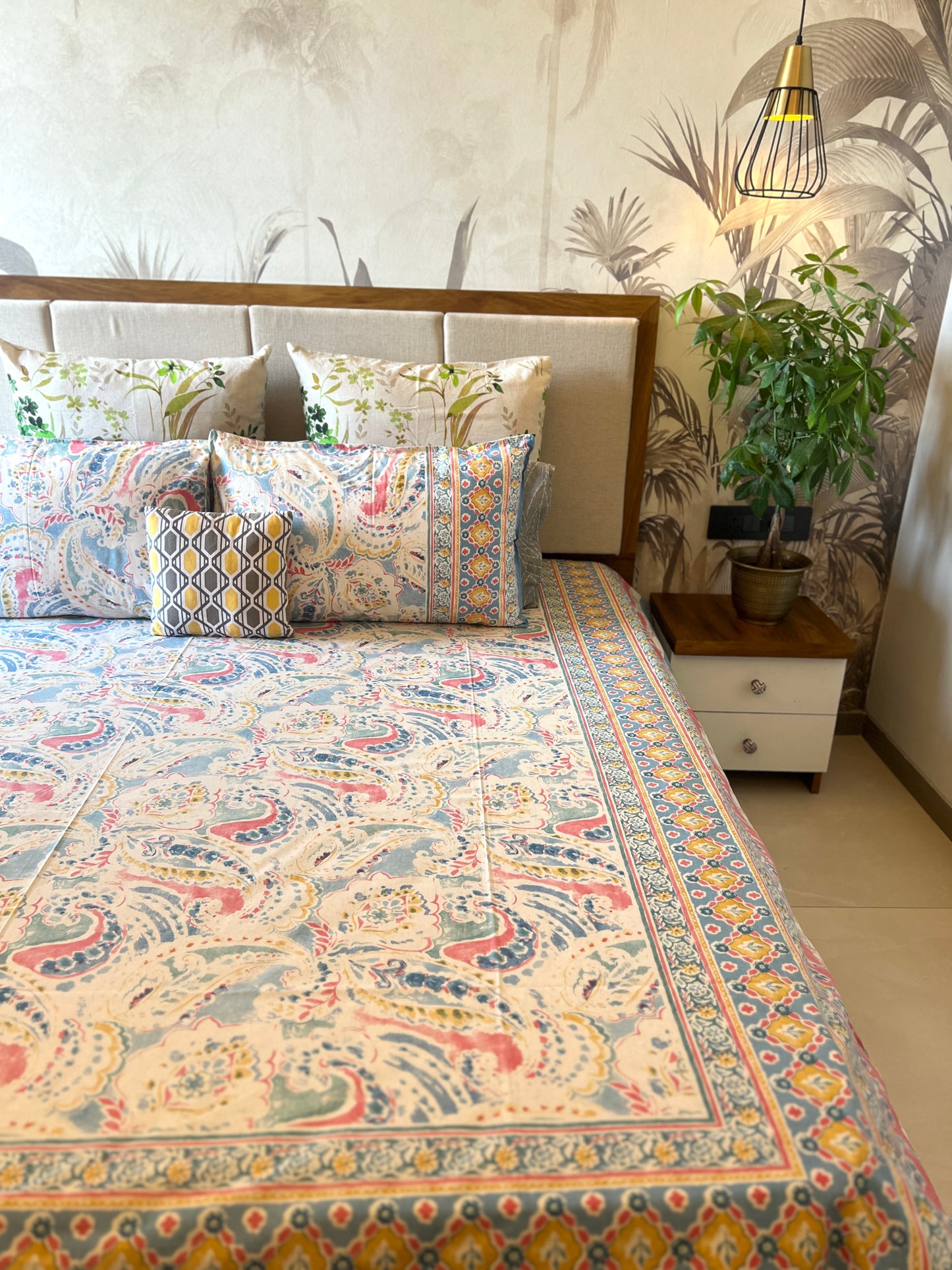 King Size | 90*108 Inches | Summer Breeze