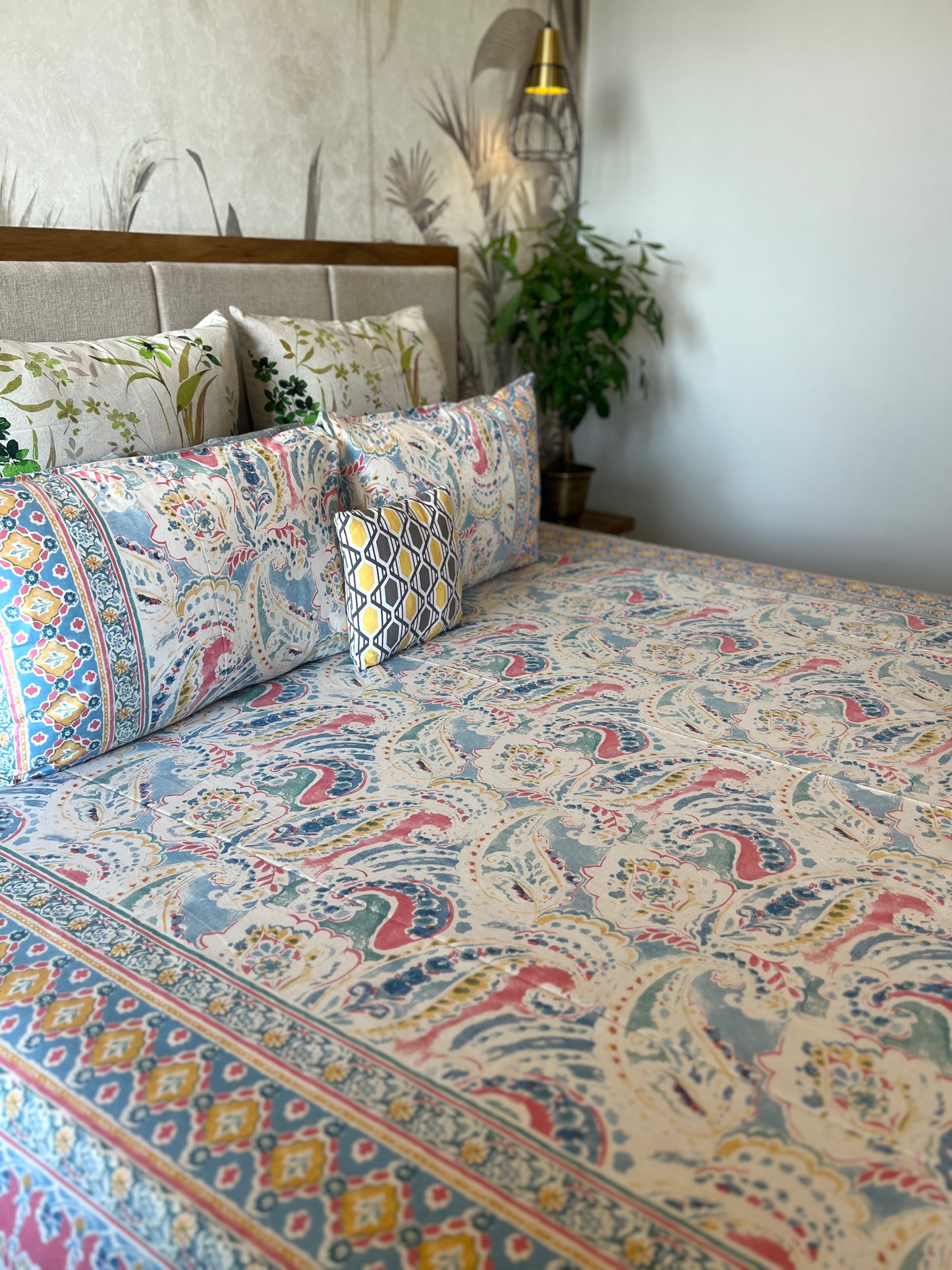 King Size | 90*108 Inches | Summer Breeze