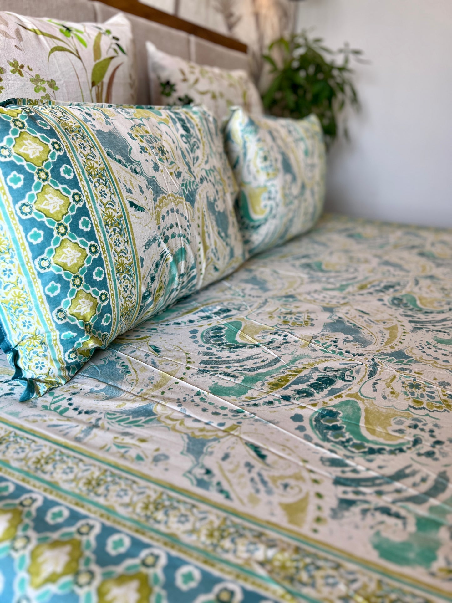 King Size | 90*108 Inches | Blush Blossom