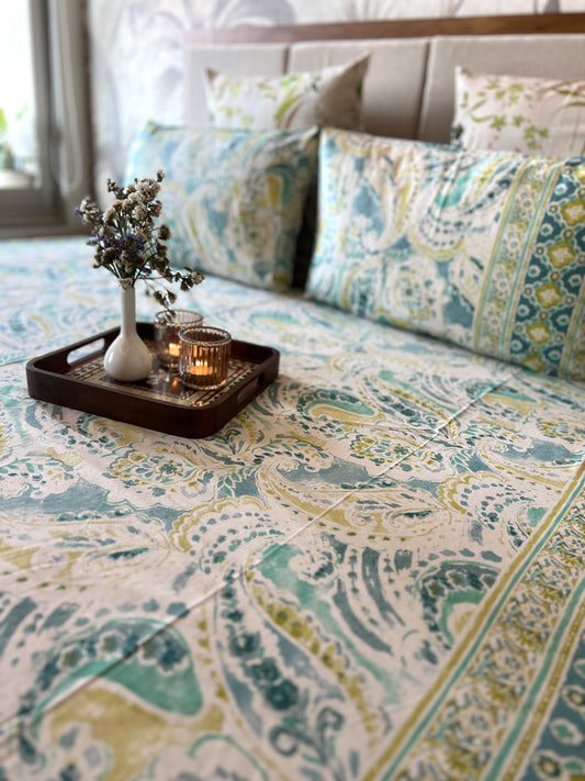 King Size | 90*108 Inches | Blush Blossom