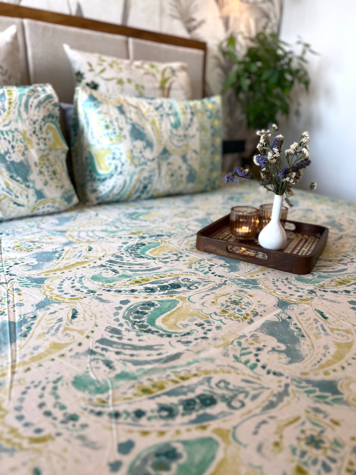 King Size | 90*108 Inches | Blush Blossom