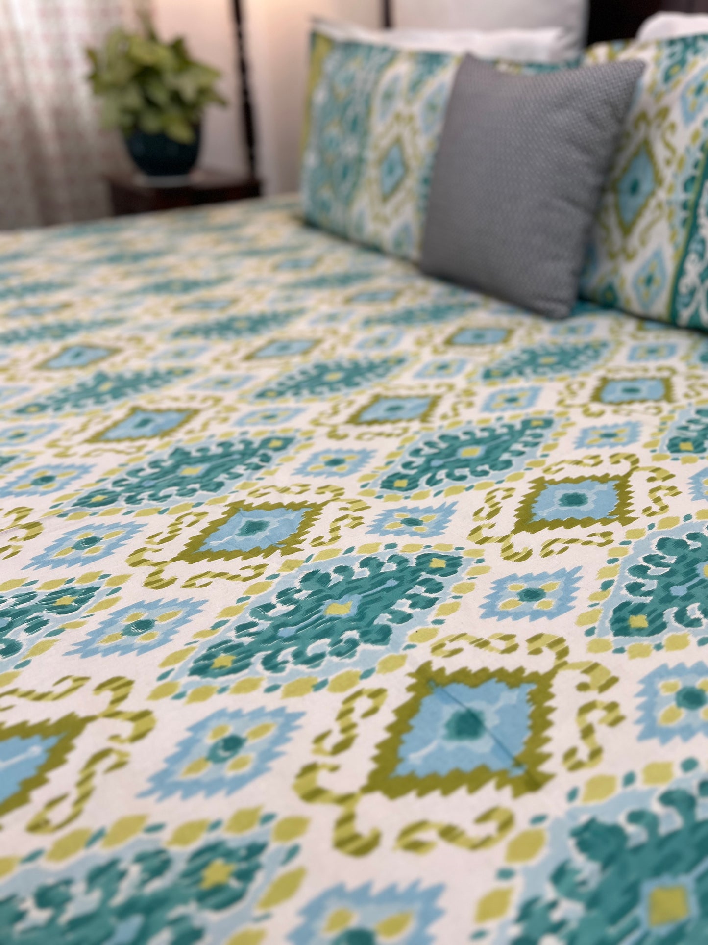 Super King Size | 108*108 Inches | Ocean Oasis