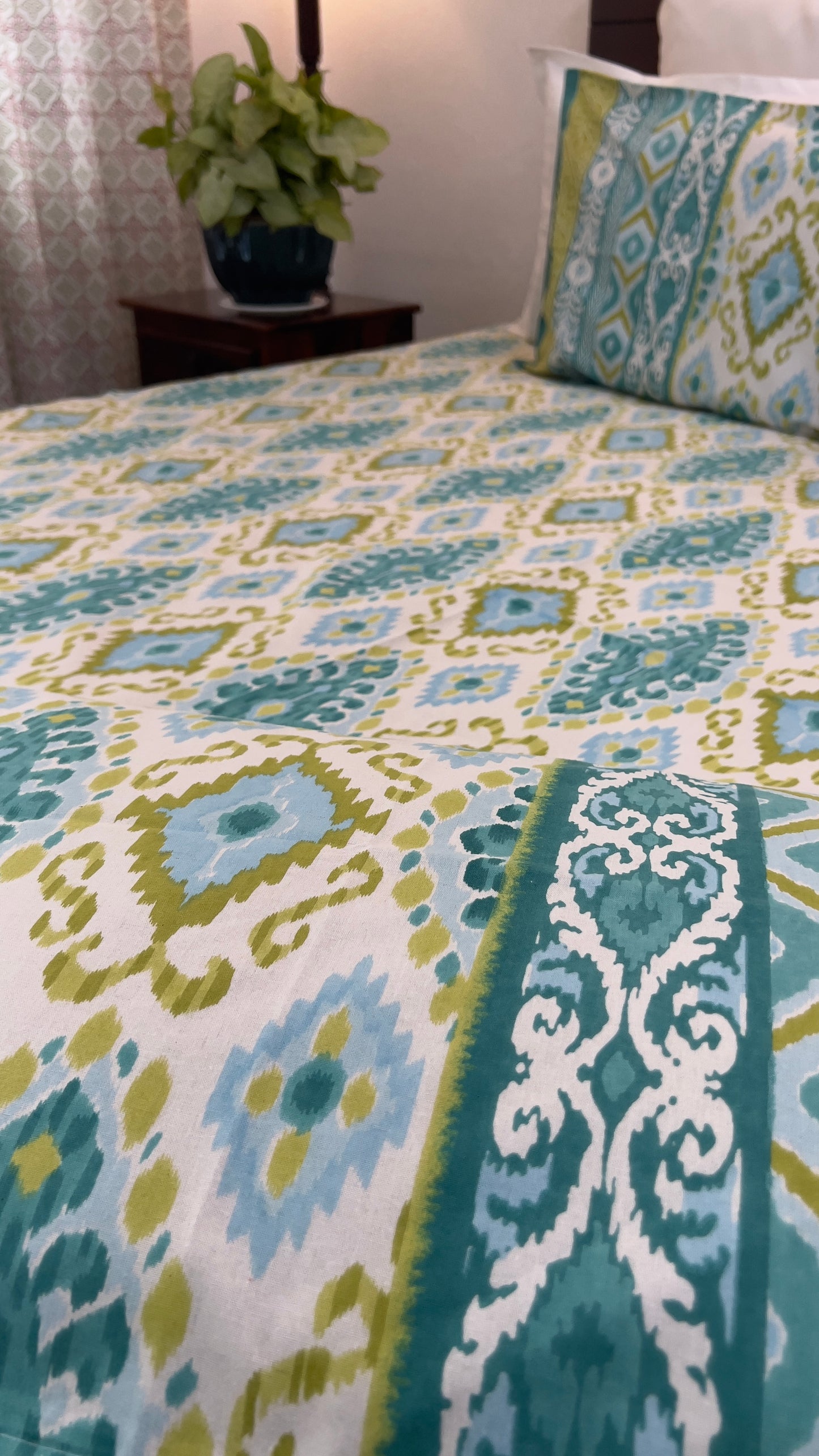 Super King Size | 108*108 Inches | Ocean Oasis