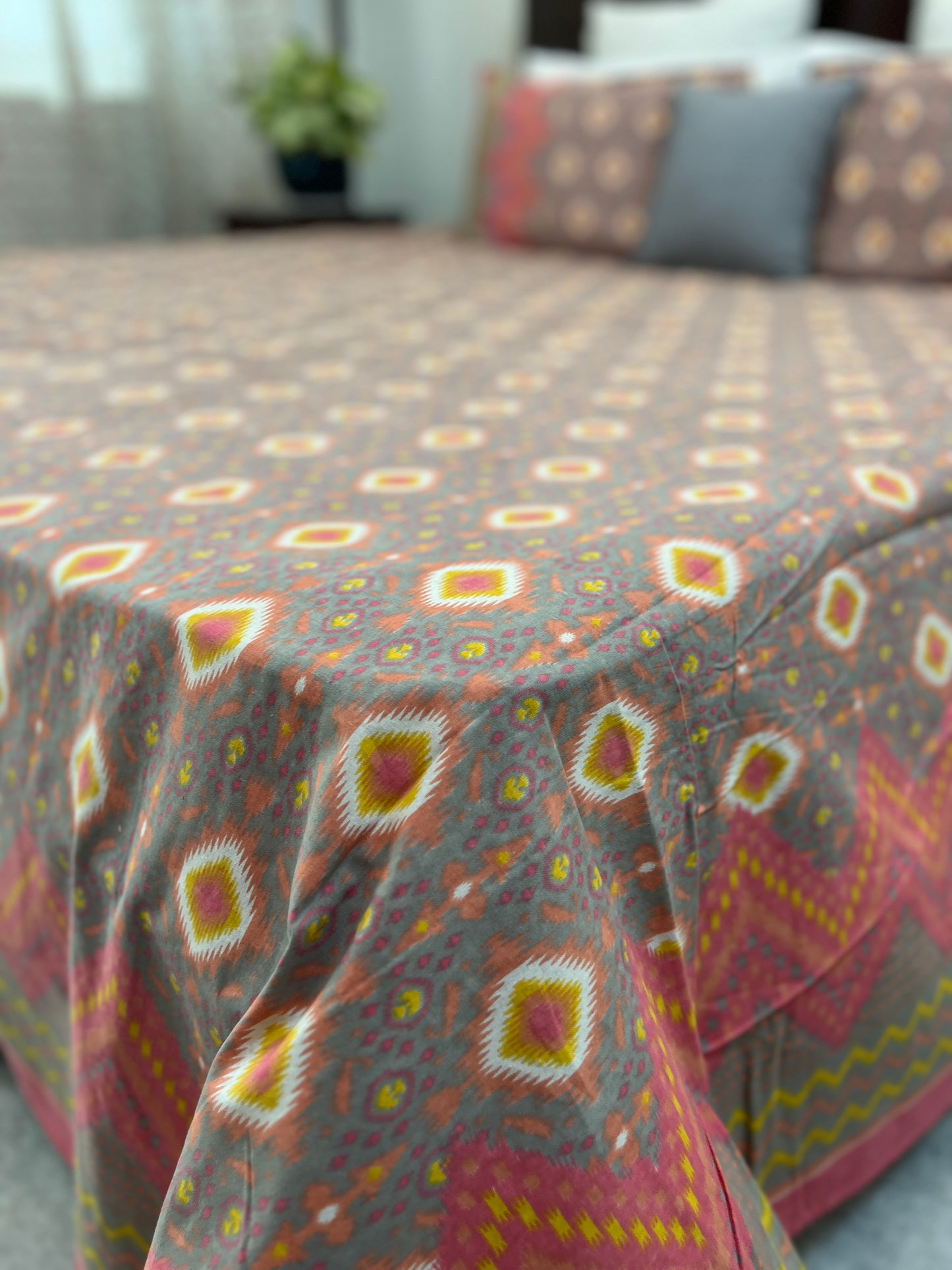 Super King Size | 108*108 Inches | Sunset Glow