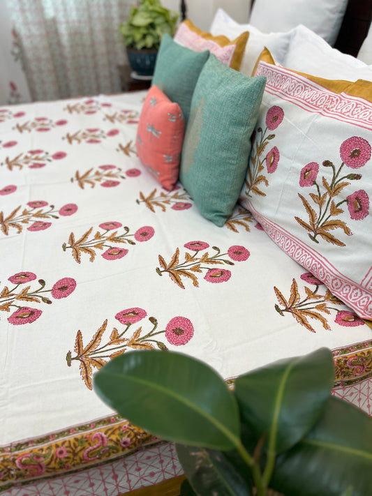 King Size | 90*108 Inches | Blossom Dreams