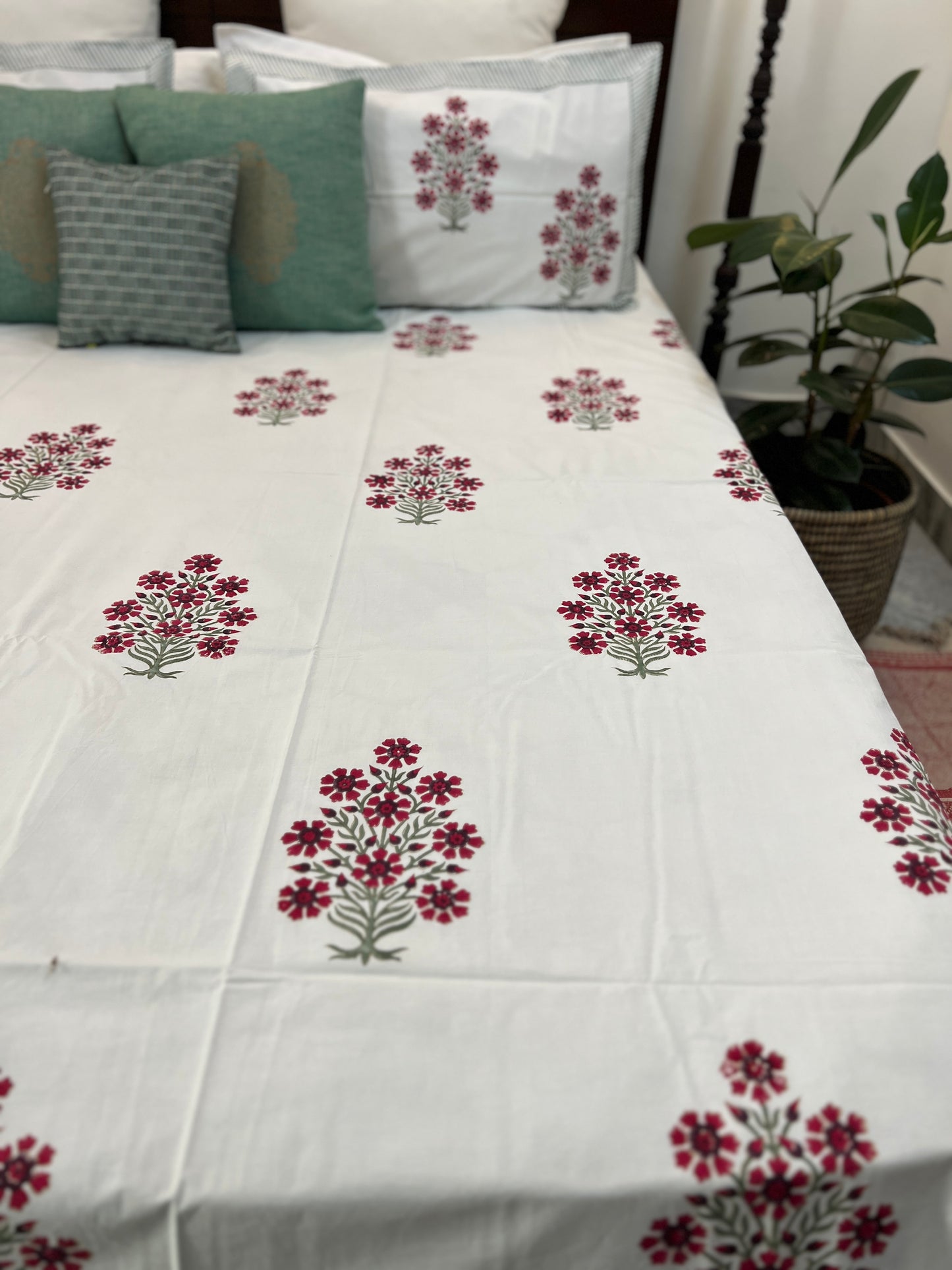 King Size | 90*108 Inches | Poppy Magic