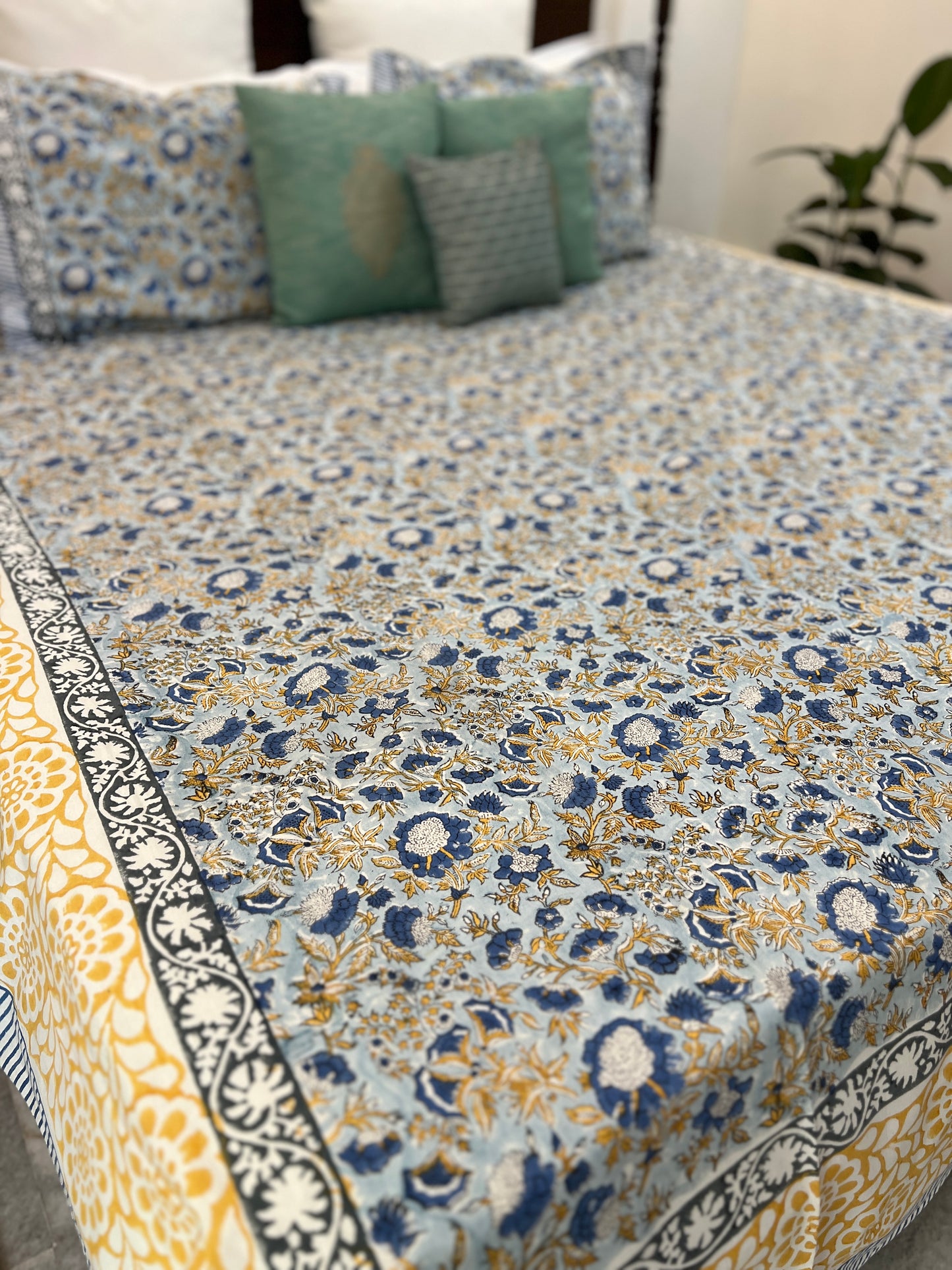 King Size | 90*108 Inches | Jaipur Block