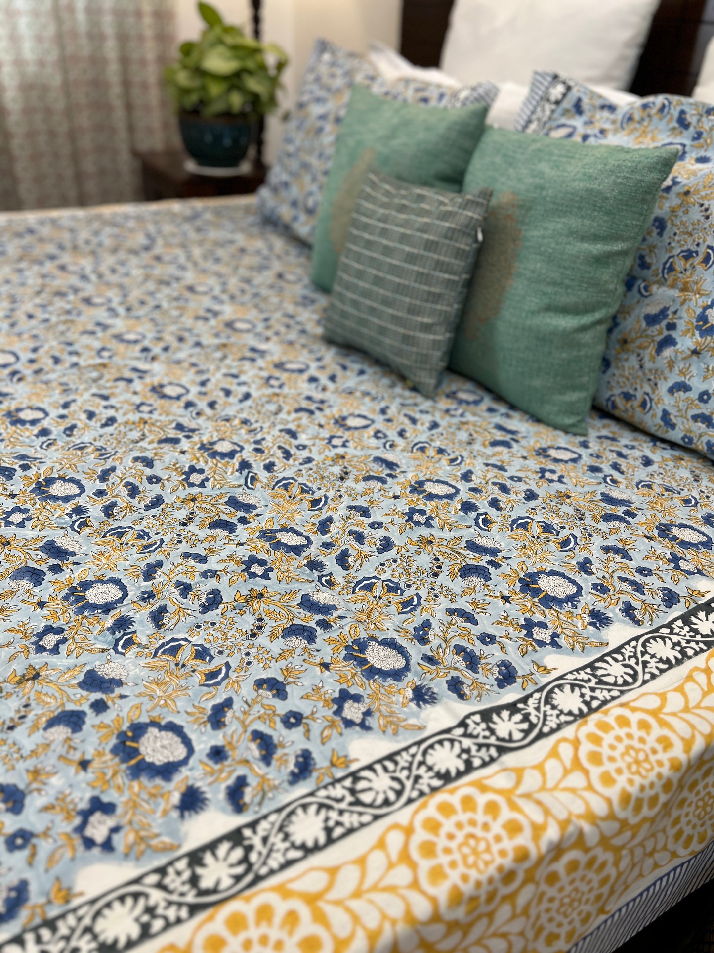 King Size | 90*108 Inches | Jaipur Block