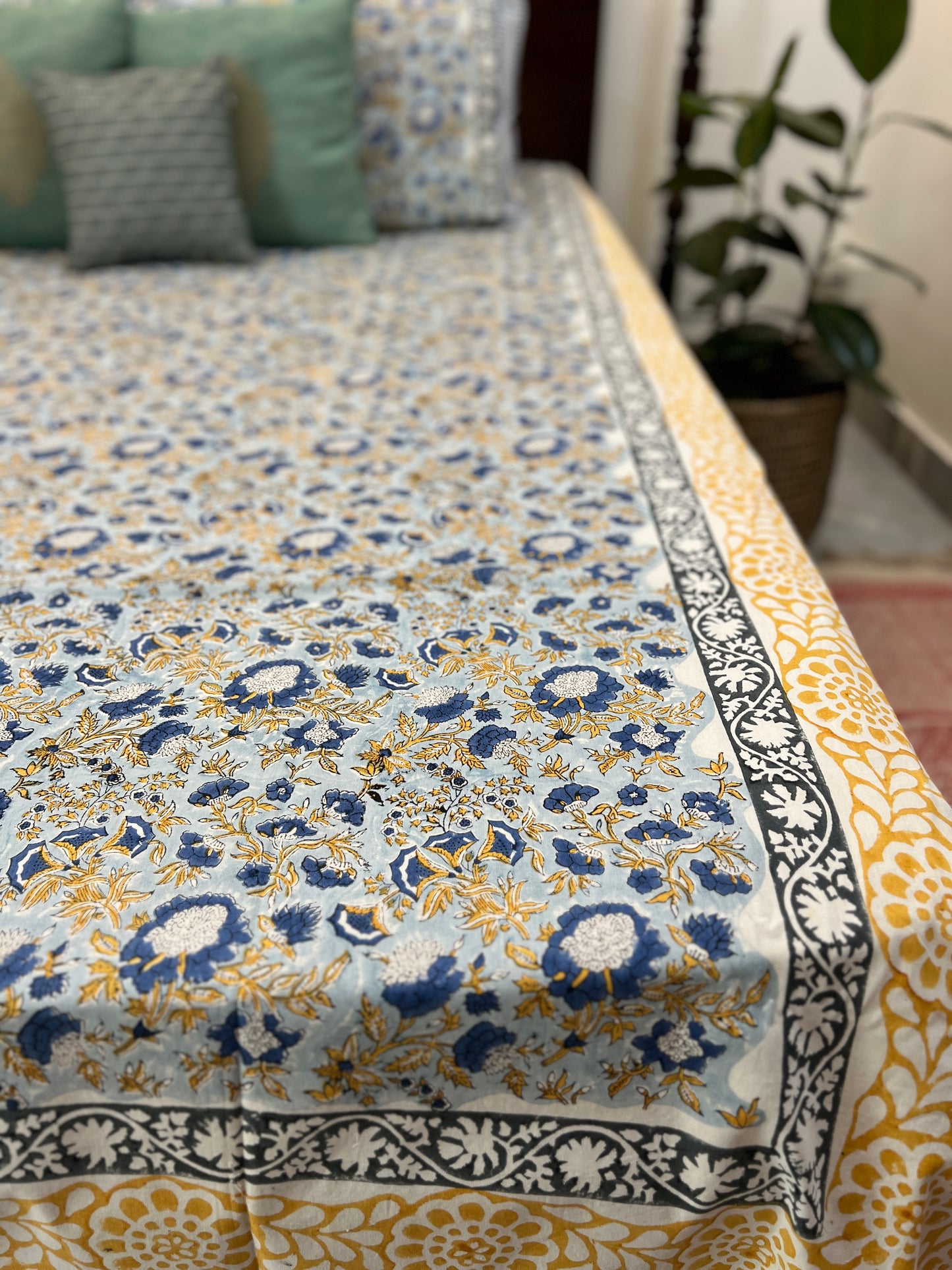King Size | 90*108 Inches | Jaipur Block