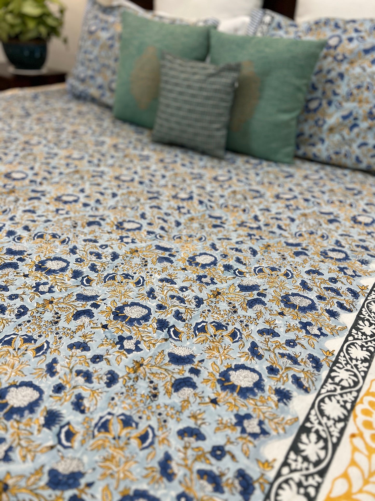 King Size | 90*108 Inches | Jaipur Block