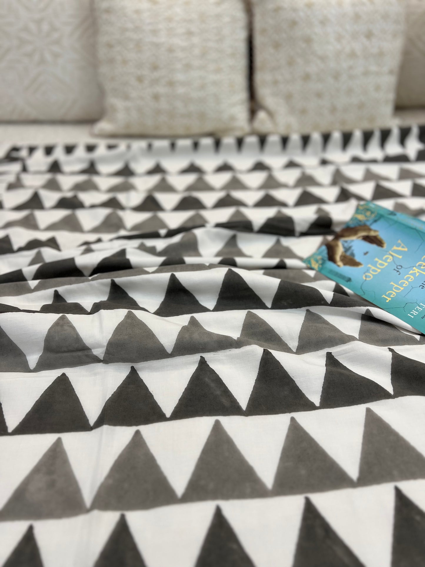 Reversible Hand Block Dohar | Single SIze | 60*90 Inches | Shapes