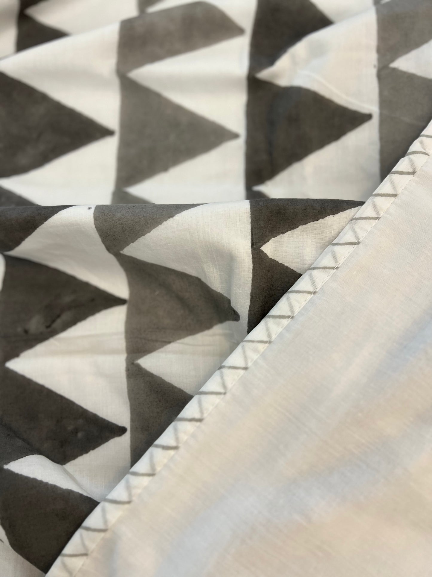 Reversible Hand Block Dohar | Single SIze | 60*90 Inches | Shapes