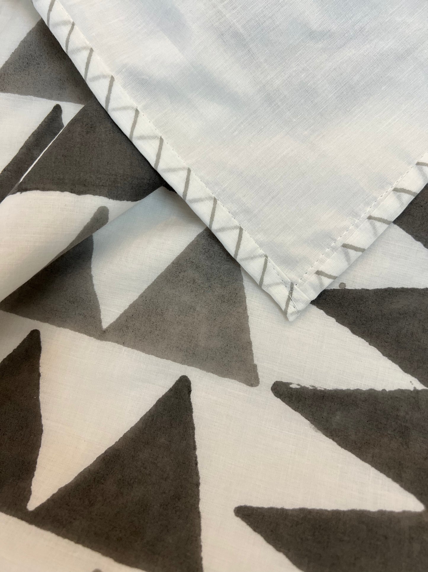 Reversible Hand Block Dohar | Single SIze | 60*90 Inches | Shapes