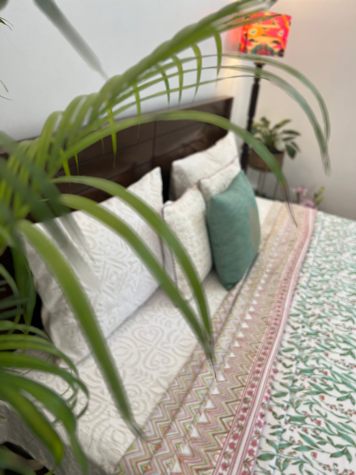 Reversible Hand Block Dohar | King Size | 90*108 Inches | Baag