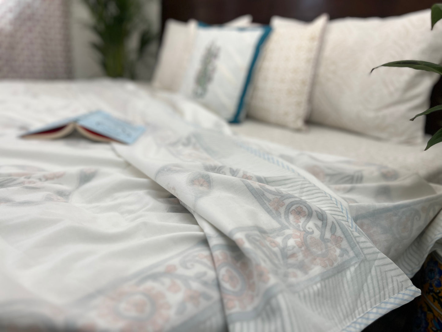 Hand Block Dohar | King Size | King Size | 90*108 Inches | Hidden Gem