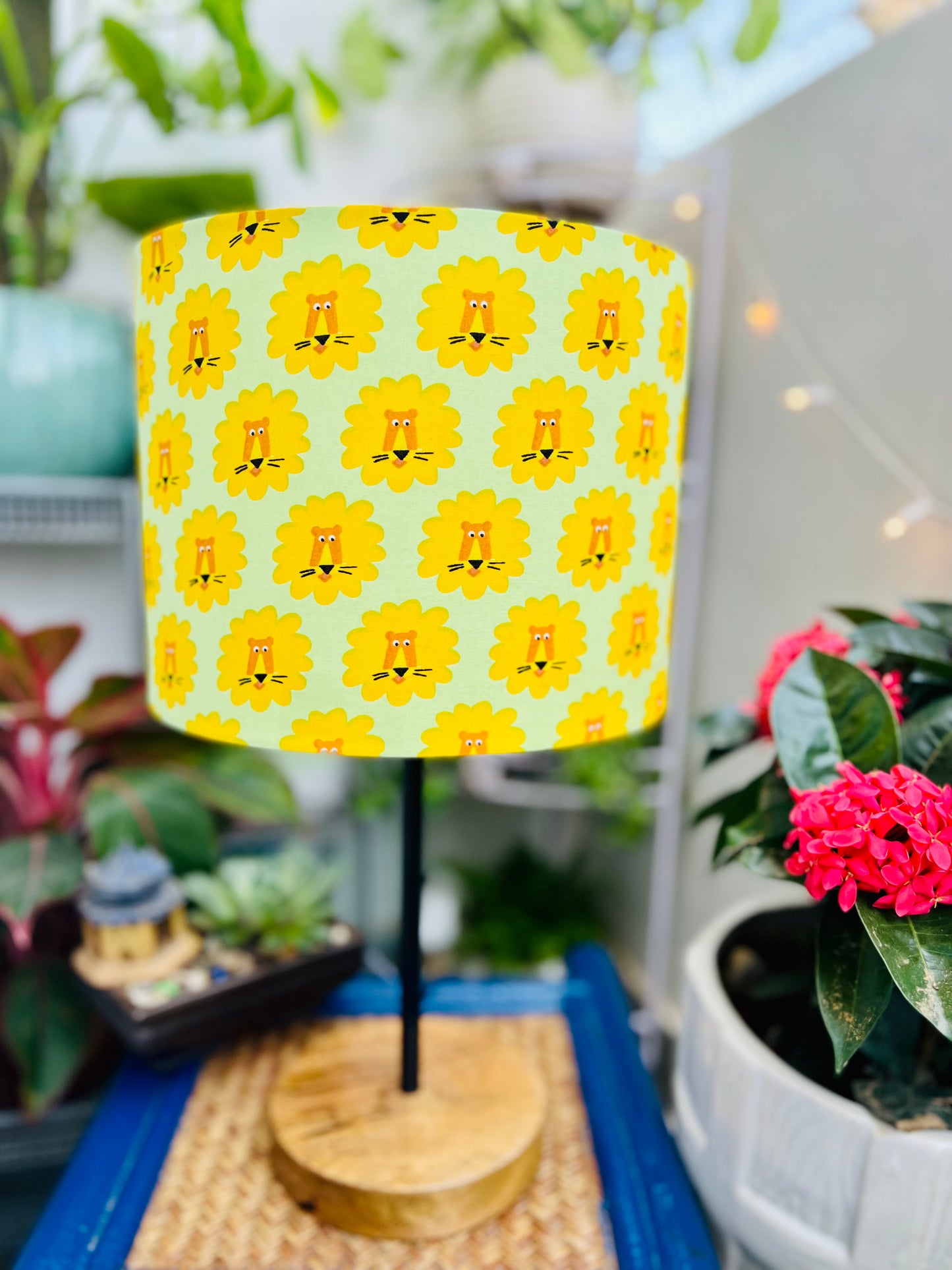 Lamp - Jungle Theme | Baby Tiger | Lemon Yellow