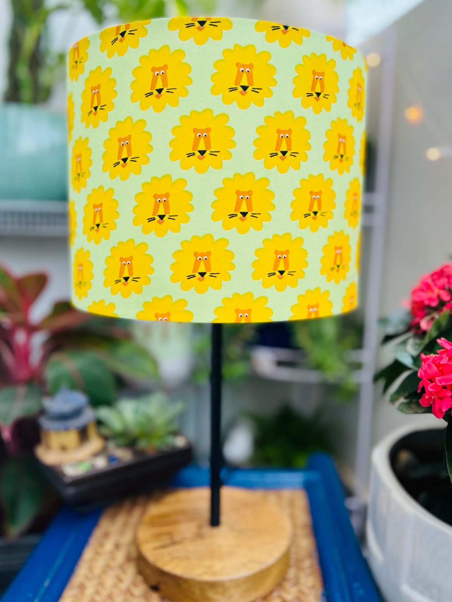 Lamp - Jungle Theme | Baby Tiger | Lemon Yellow